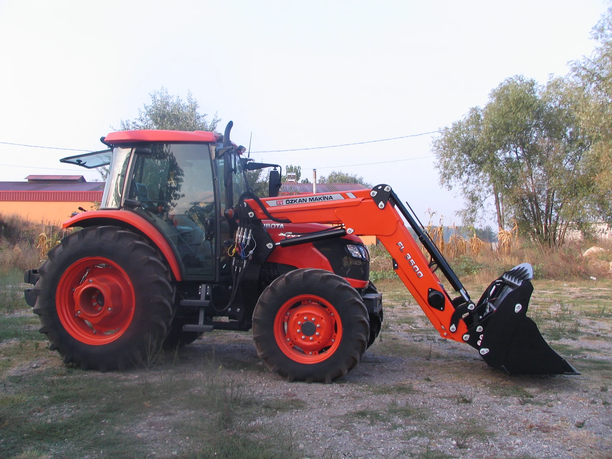 Kubota M9540 Özkan Makina uygulama 8