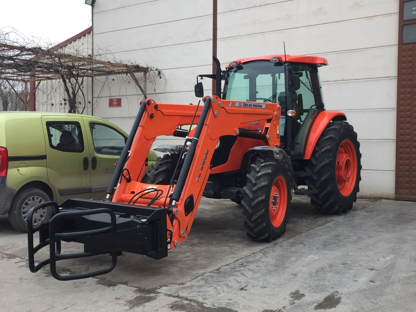Kubota M9540 Özkan Makina uygulama 9