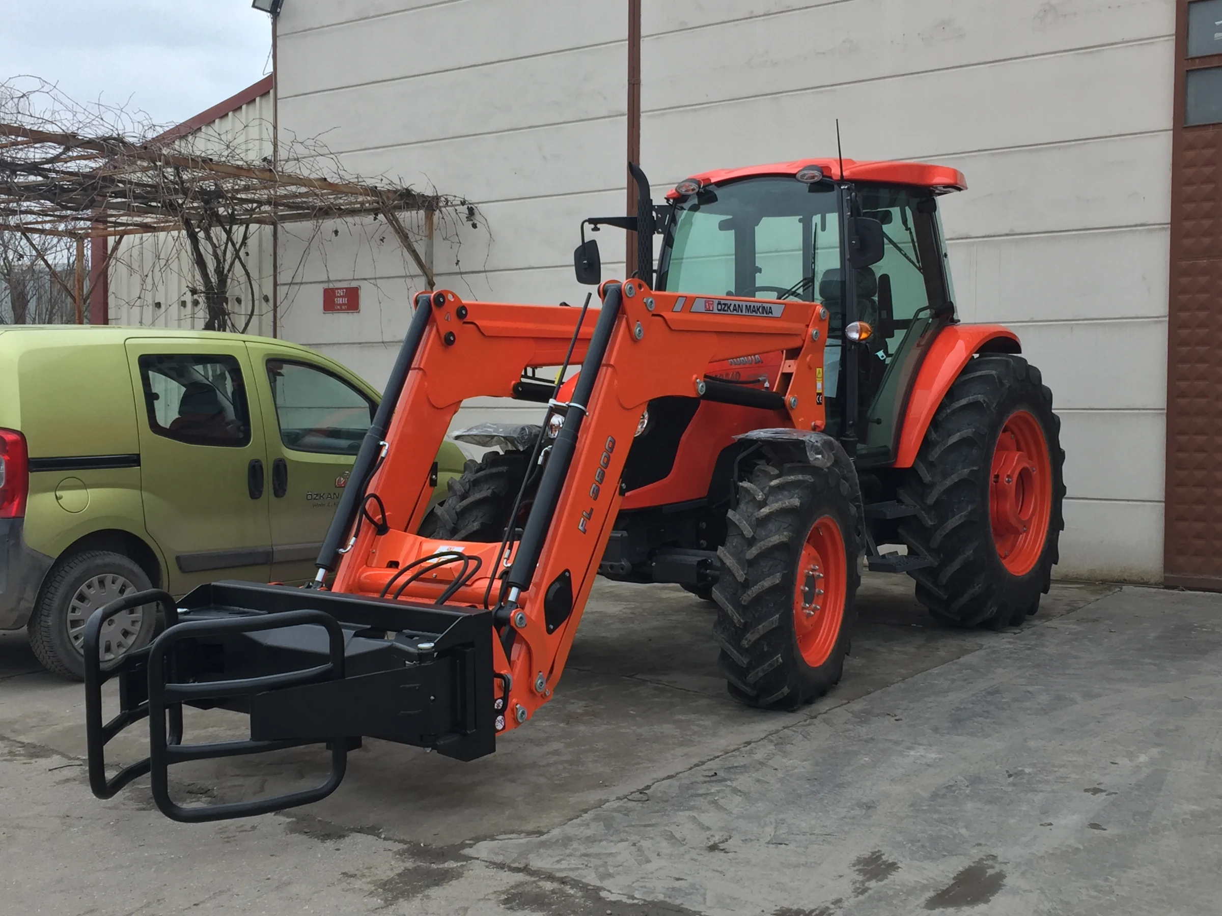 Kubota MK5000 Özkan Makina uygulama 1