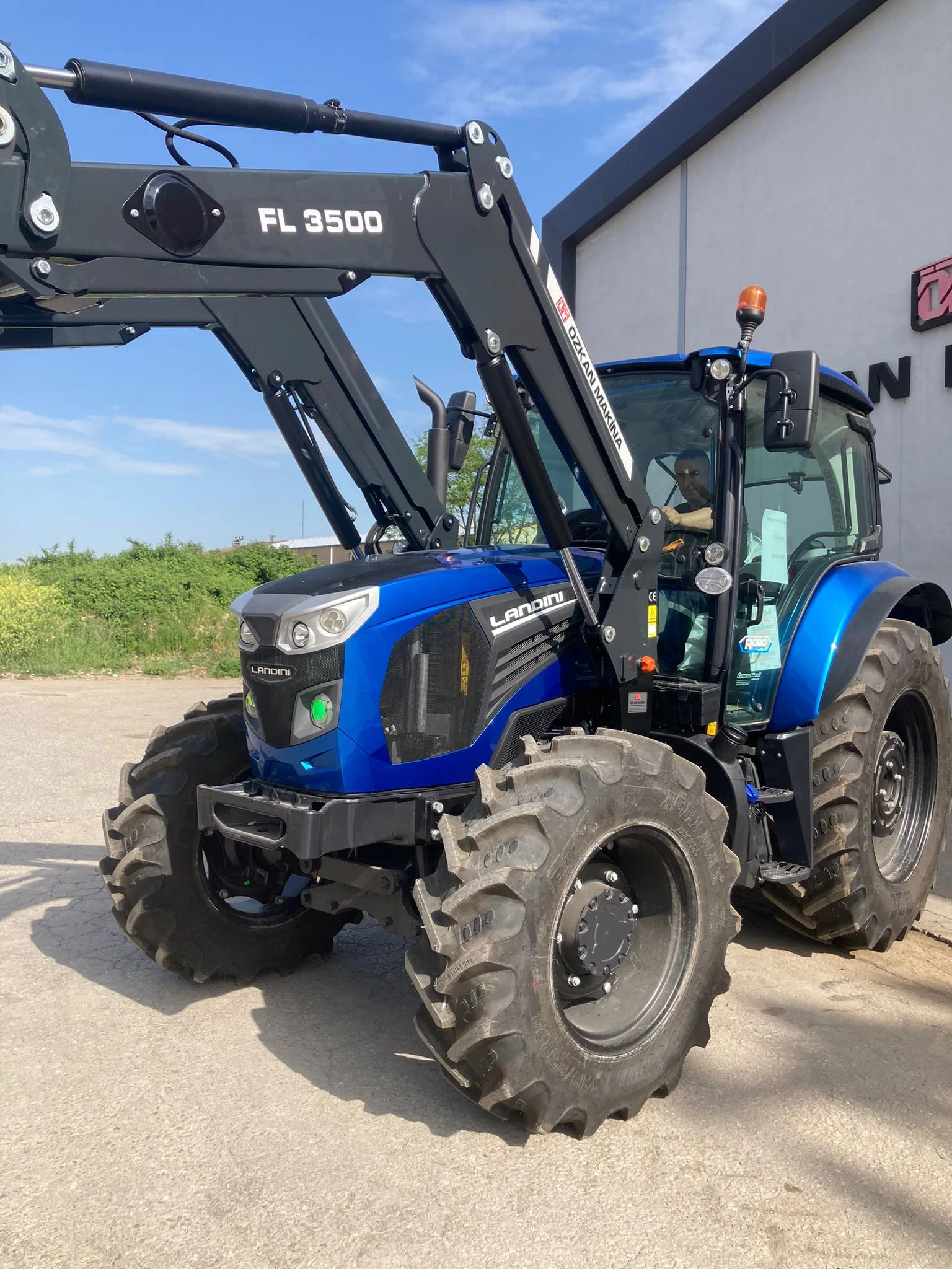 Landini 5.120 Özkan Makina uygulama 1