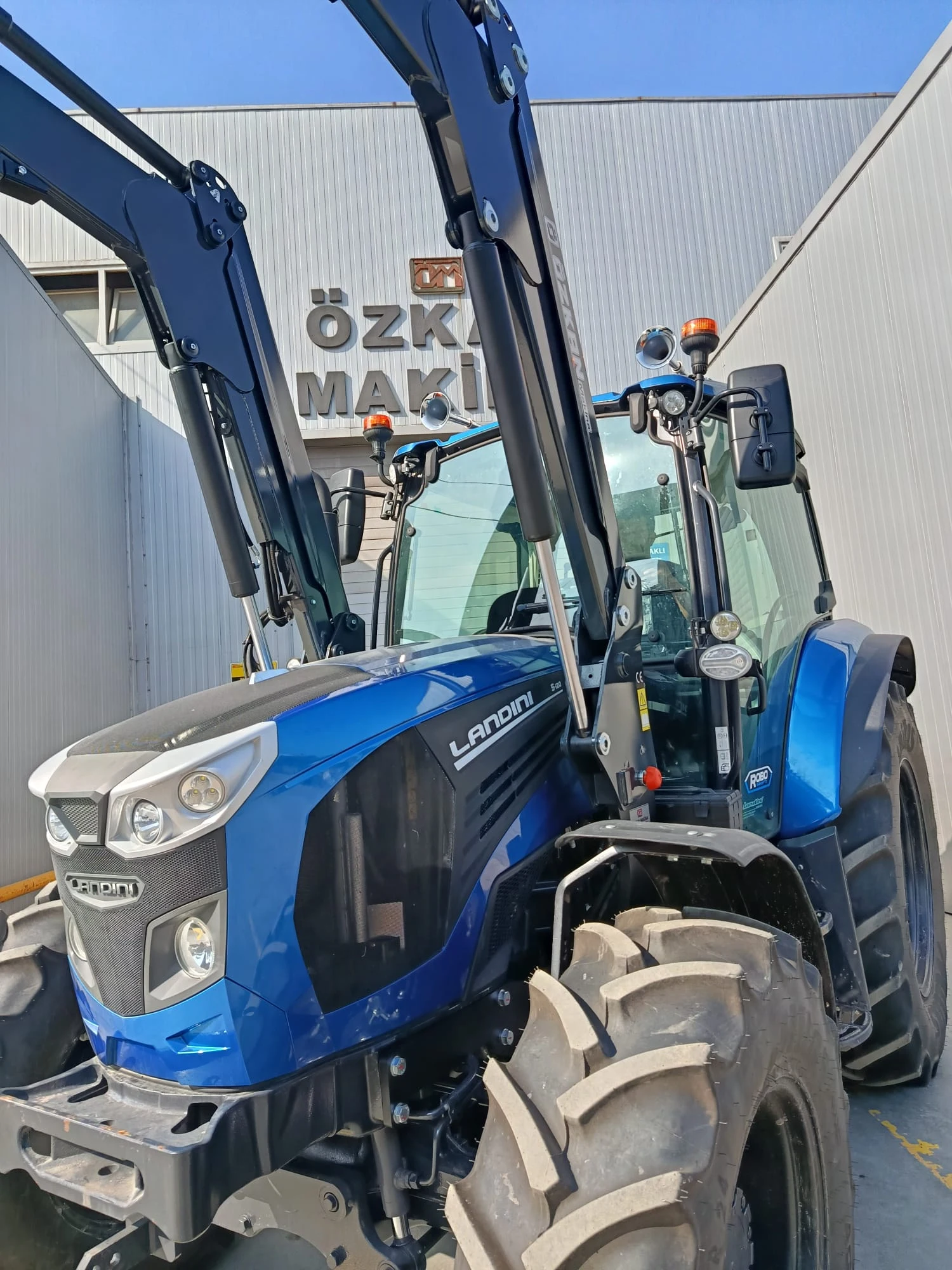 Landini 5.120 Özkan Makina uygulama 5