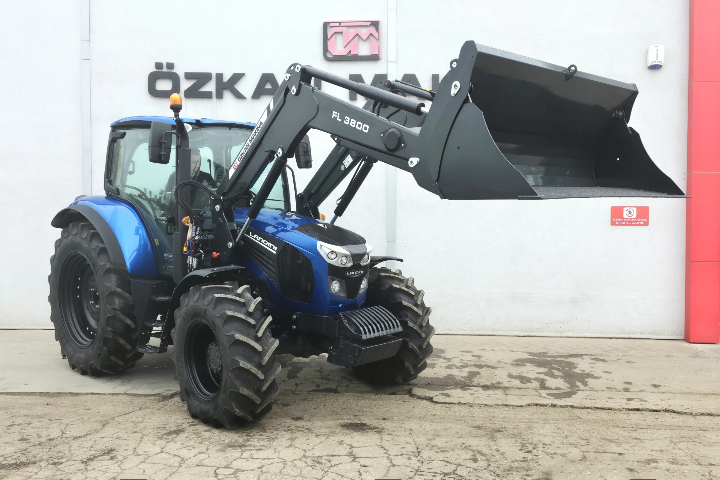 Landini 6-125H Özkan Makina uygulama 11