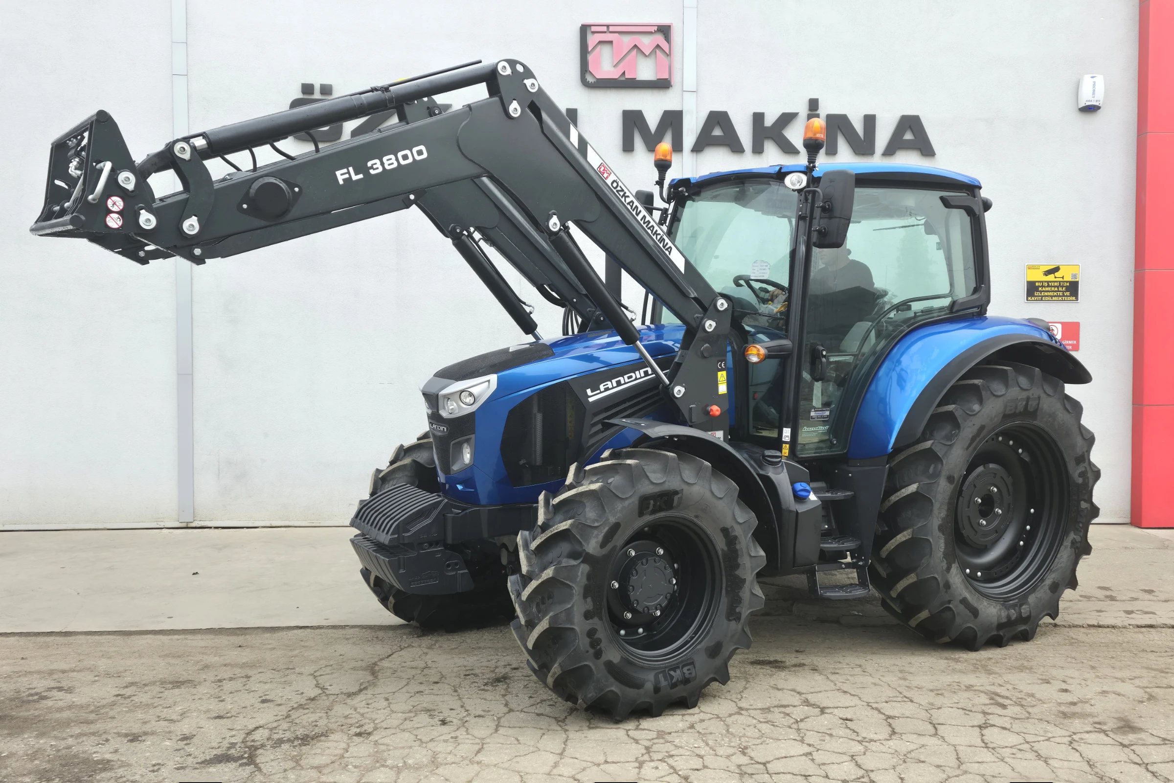 Landini 6-125H Özkan Makina uygulama 1