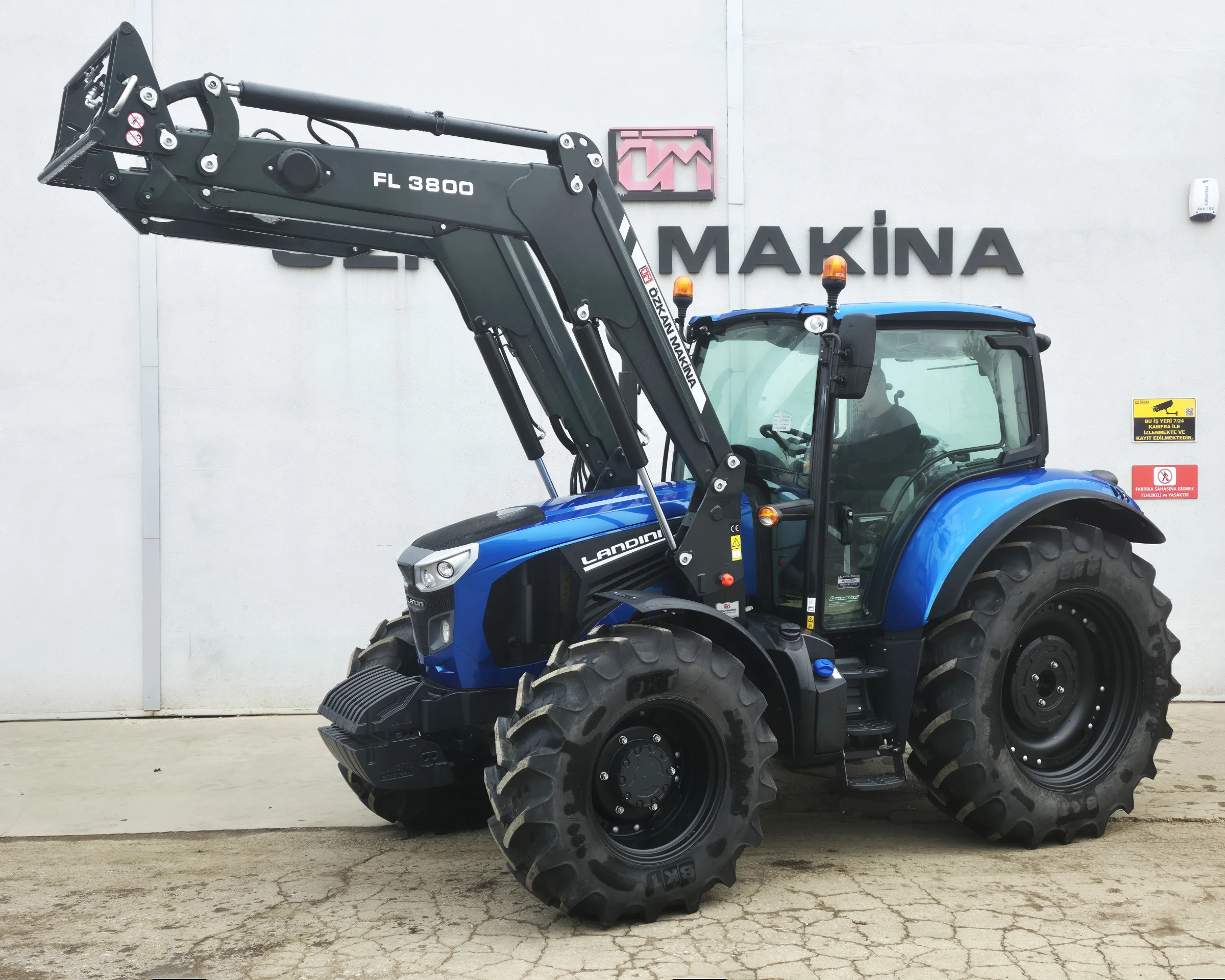 Landini 6-125H Özkan Makina uygulama 2