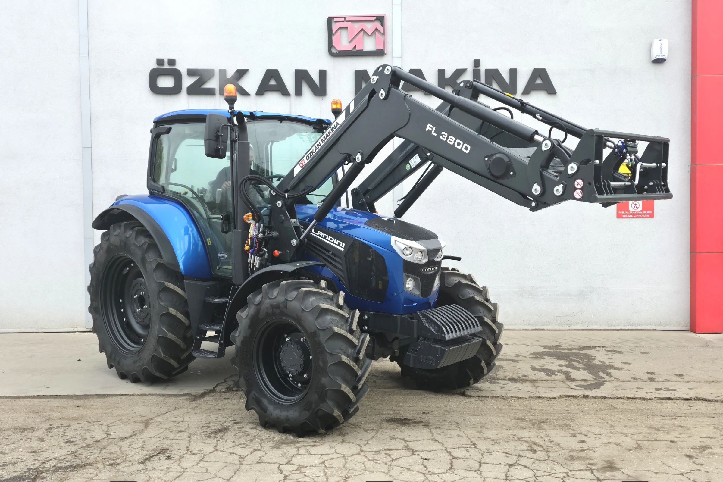 Landini 6-125H Özkan Makina uygulama 4