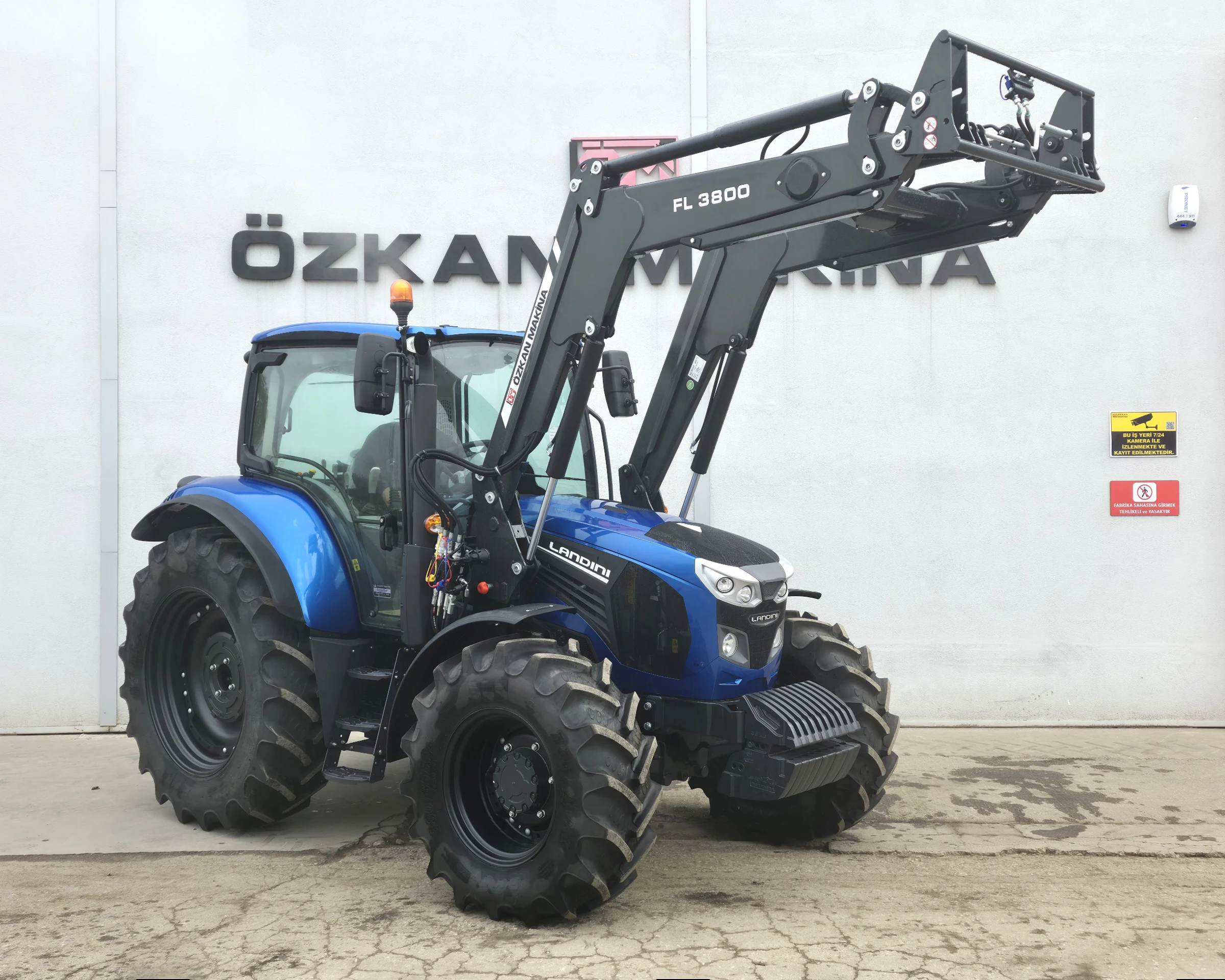 Landini 6-125H Özkan Makina uygulama 5