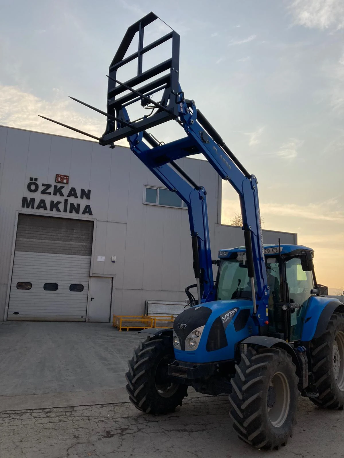 Landini 6-140 C Özkan Makina uygulama 3