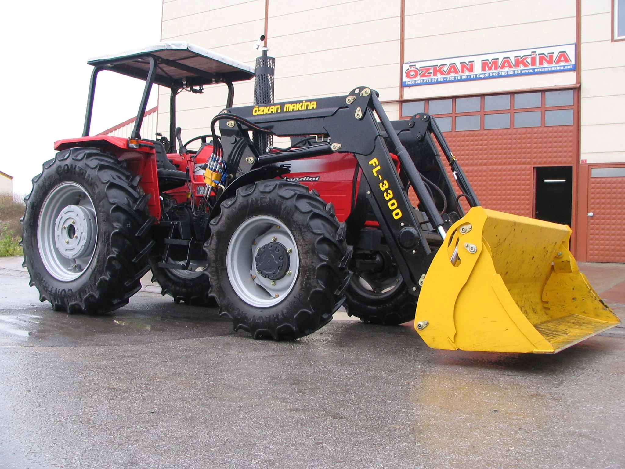Landini 8865 Özkan Makina uygulama 1