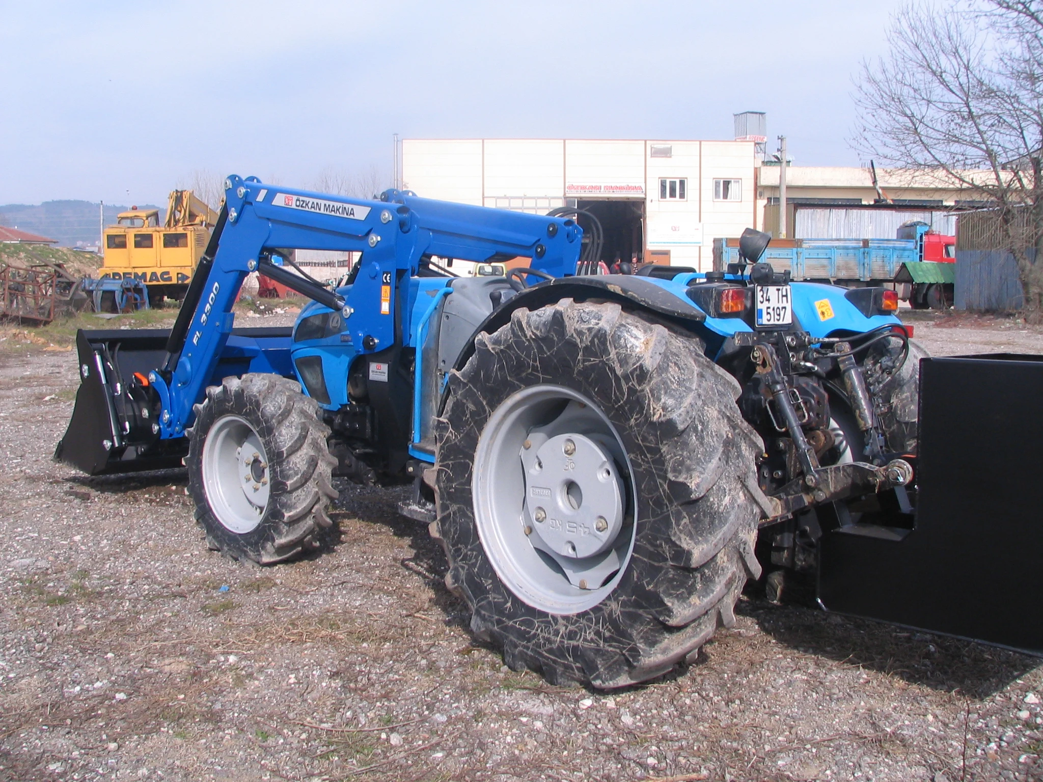 Landini REX 100 Özkan Makina uygulama 1