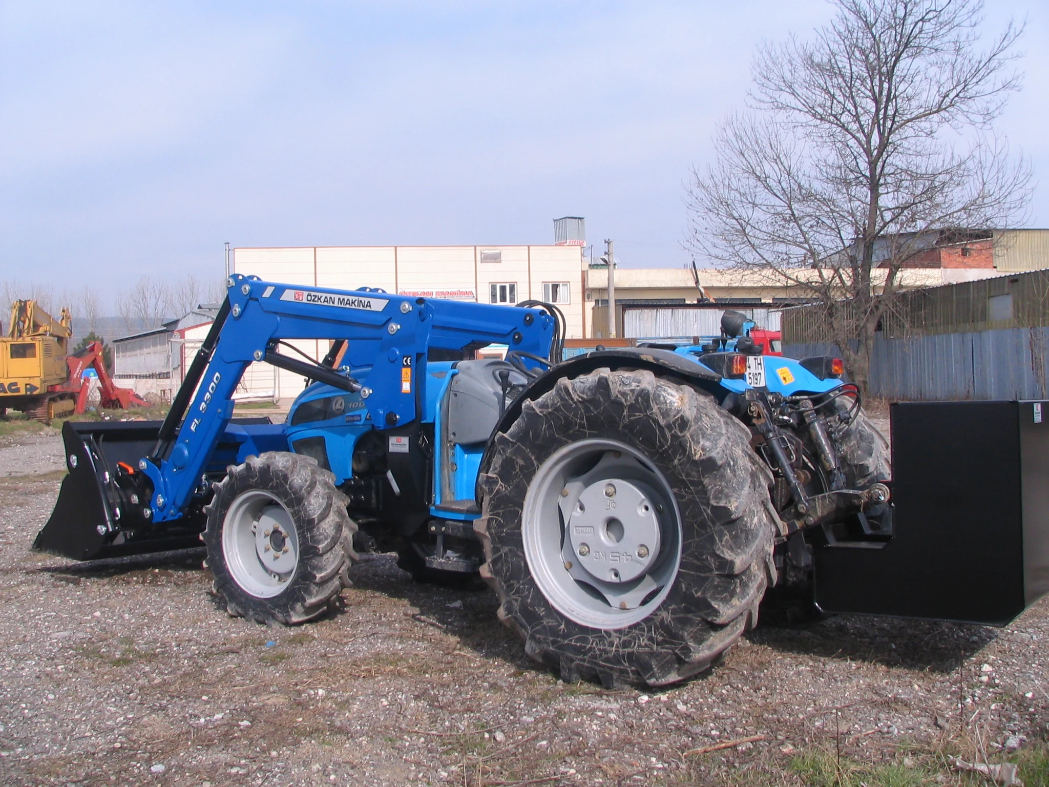 Landini REX 100 Özkan Makina uygulama 12