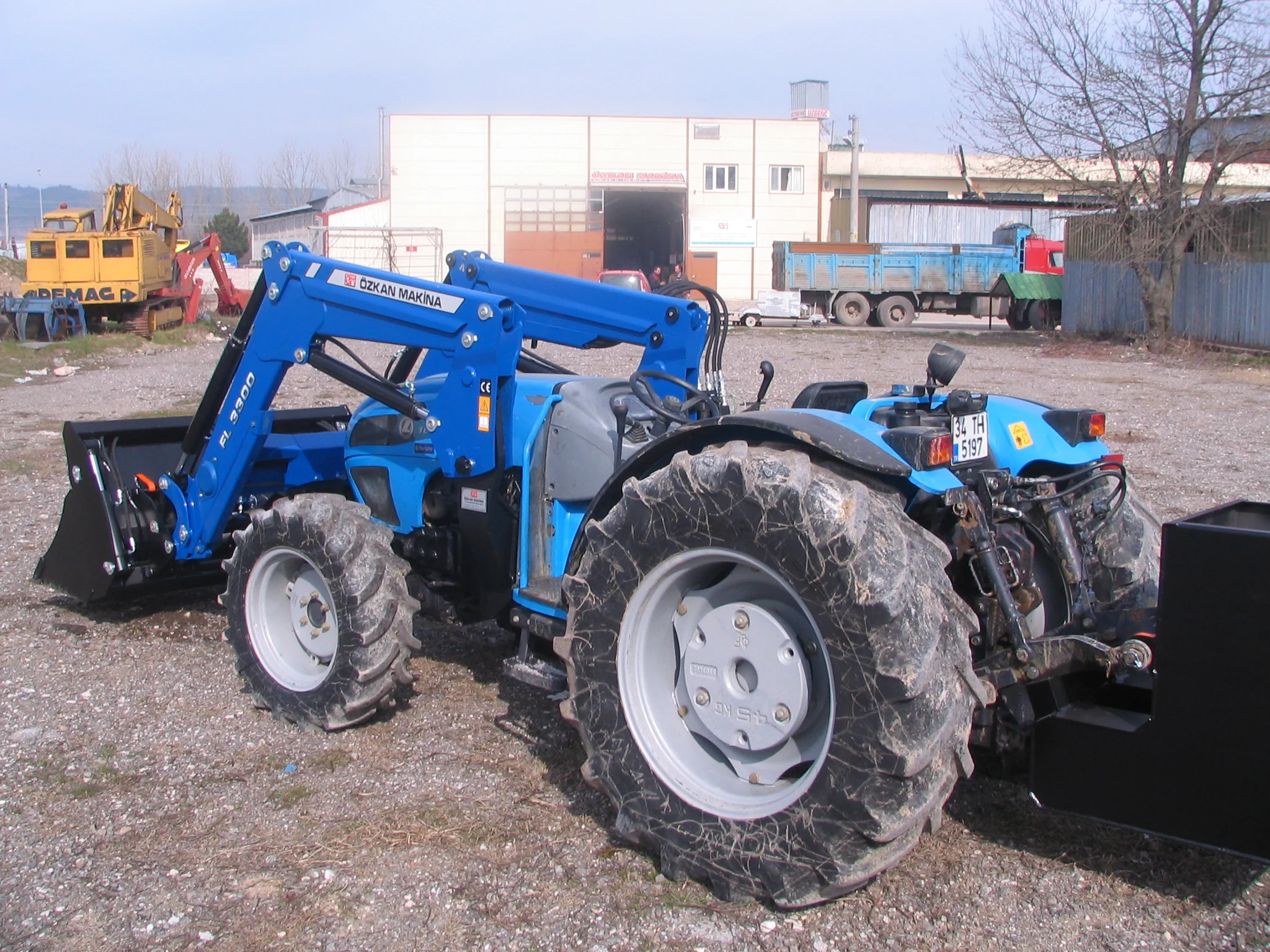 Landini REX 100 Özkan Makina uygulama 2