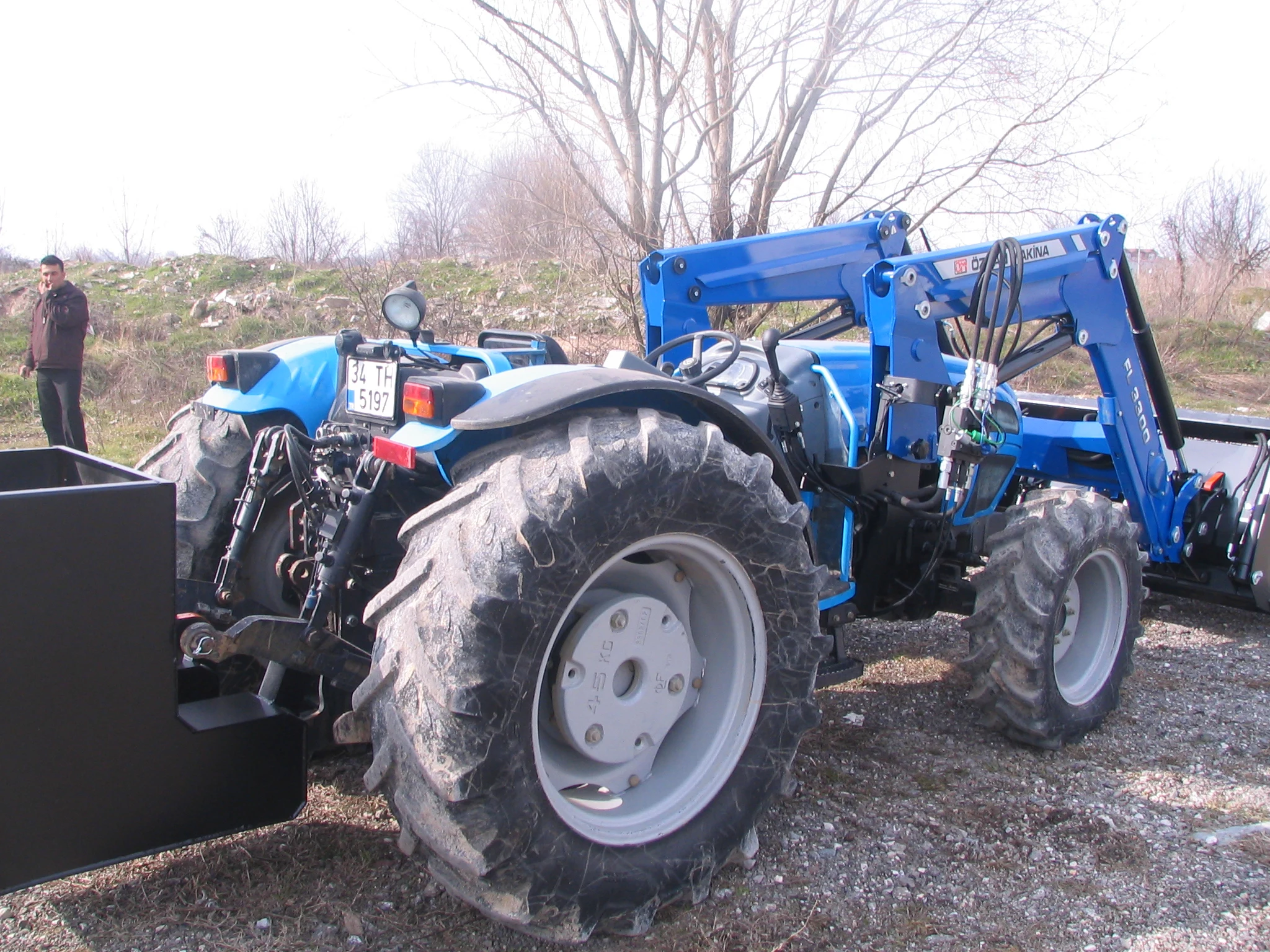 Landini REX 100 Özkan Makina uygulama 3