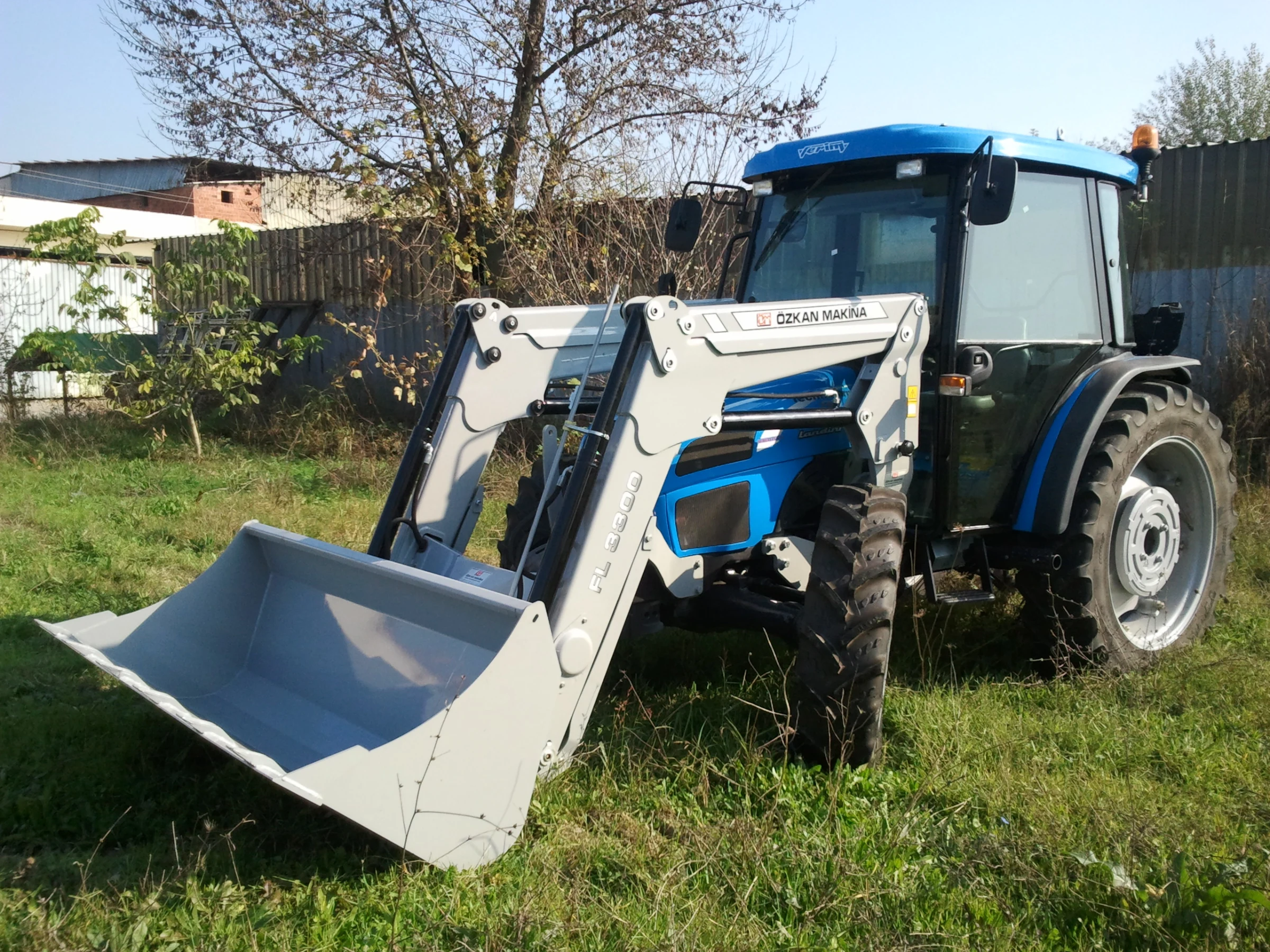 Landini TEKNOFARM 80 Özkan Makina uygulama 1