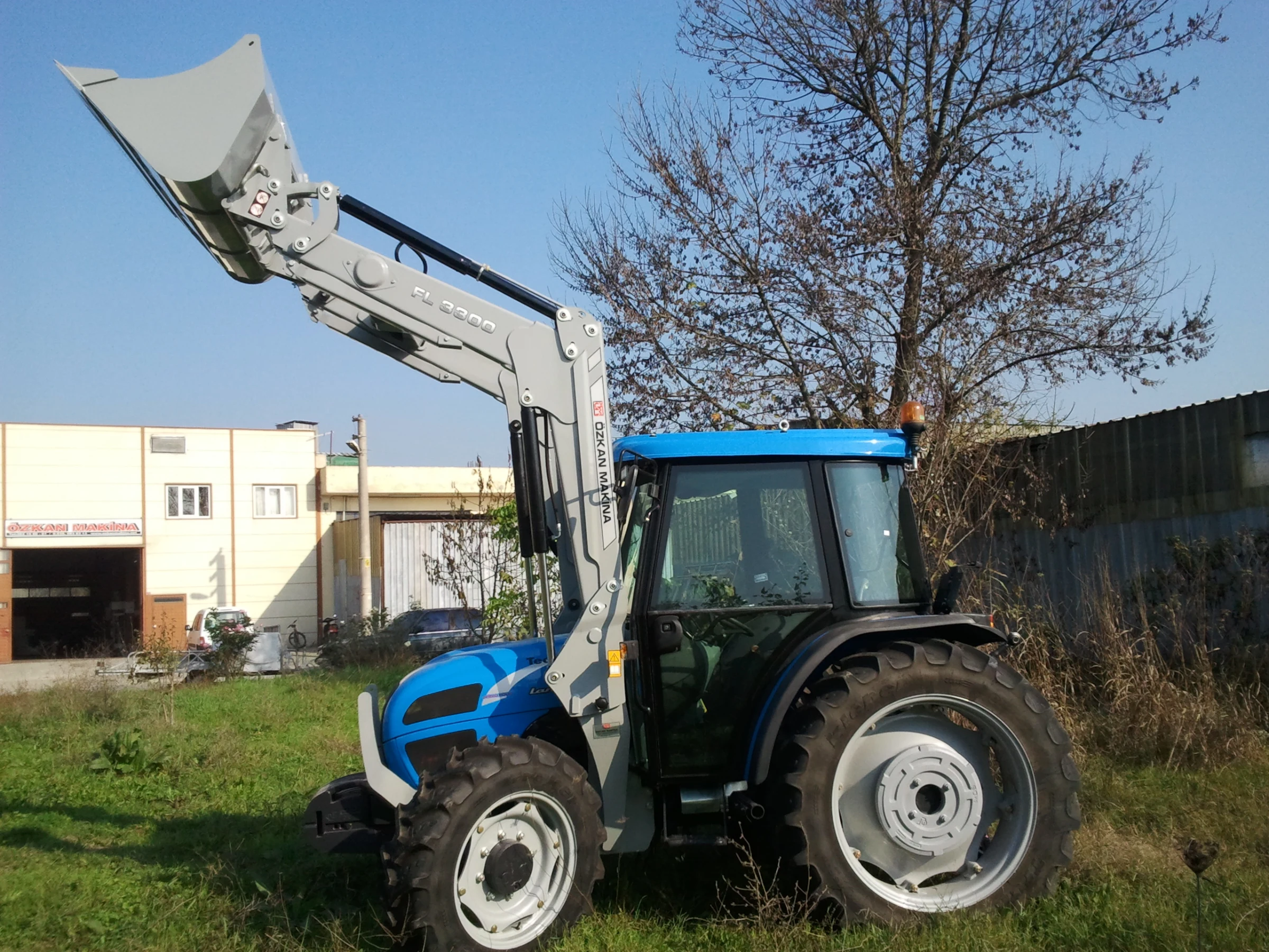 Landini TEKNOFARM 80 Özkan Makina uygulama 2