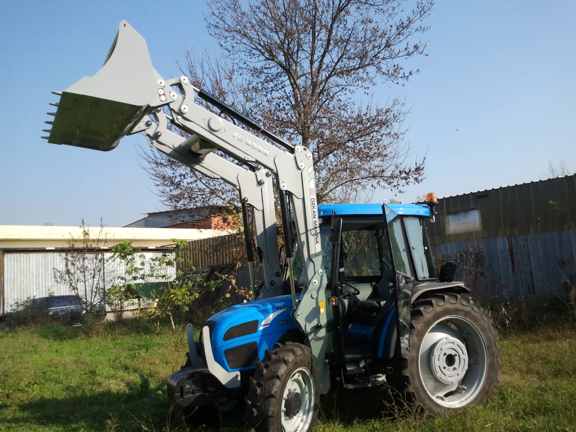Landini TEKNOFARM 80 Özkan Makina uygulama 4