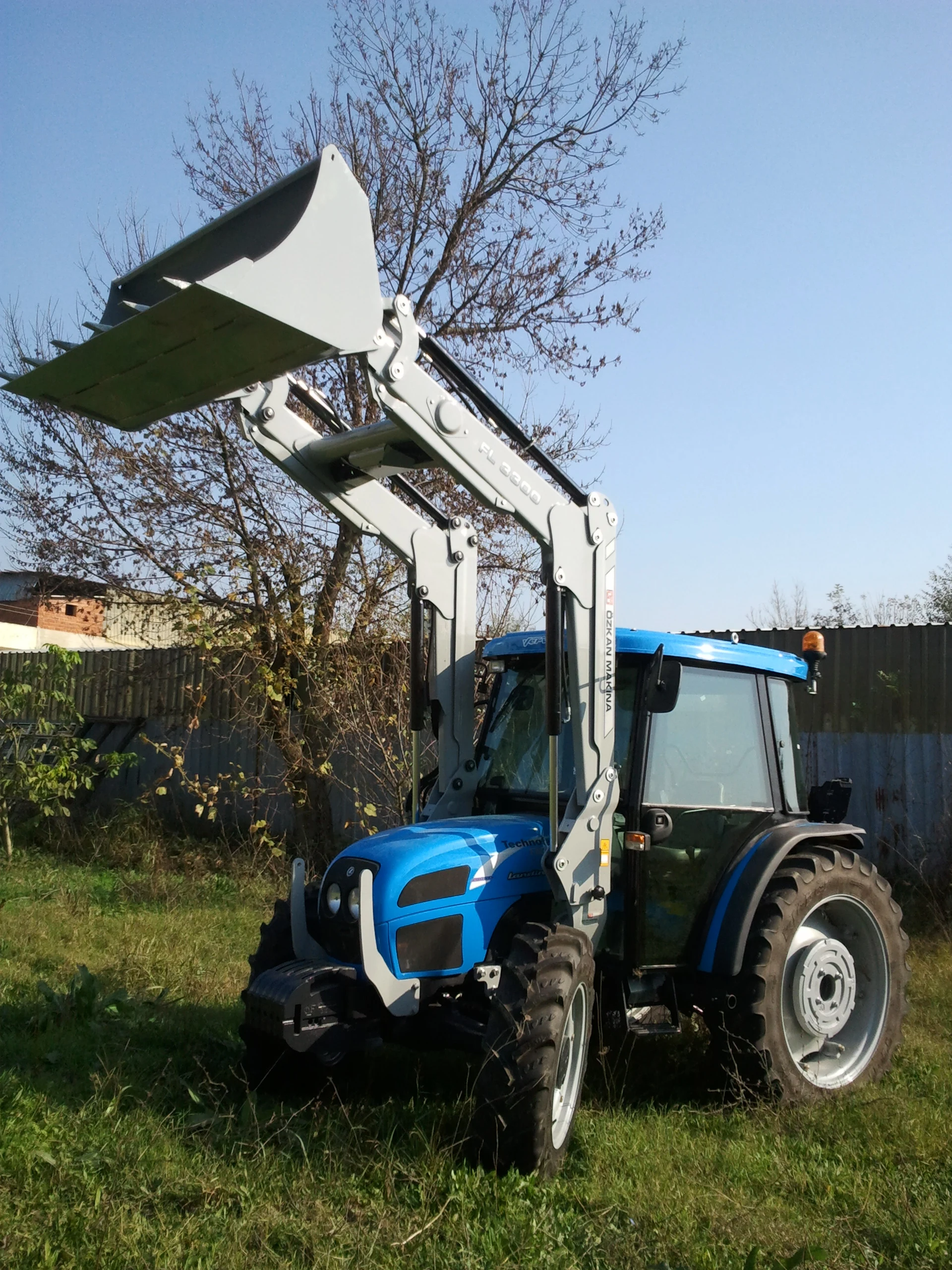Landini TEKNOFARM 80 Özkan Makina uygulama 5