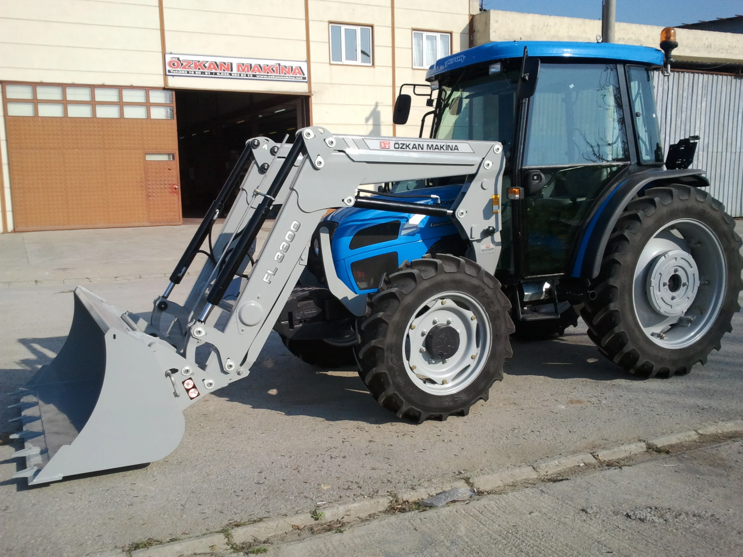 Landini TEKNOFARM 80 Özkan Makina uygulama 6