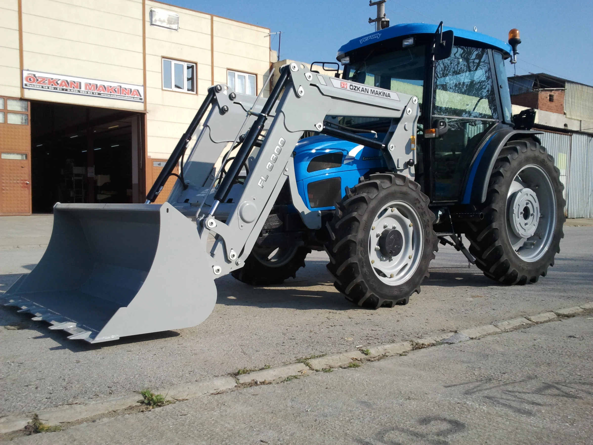 Landini TEKNOFARM 80 Özkan Makina uygulama 7