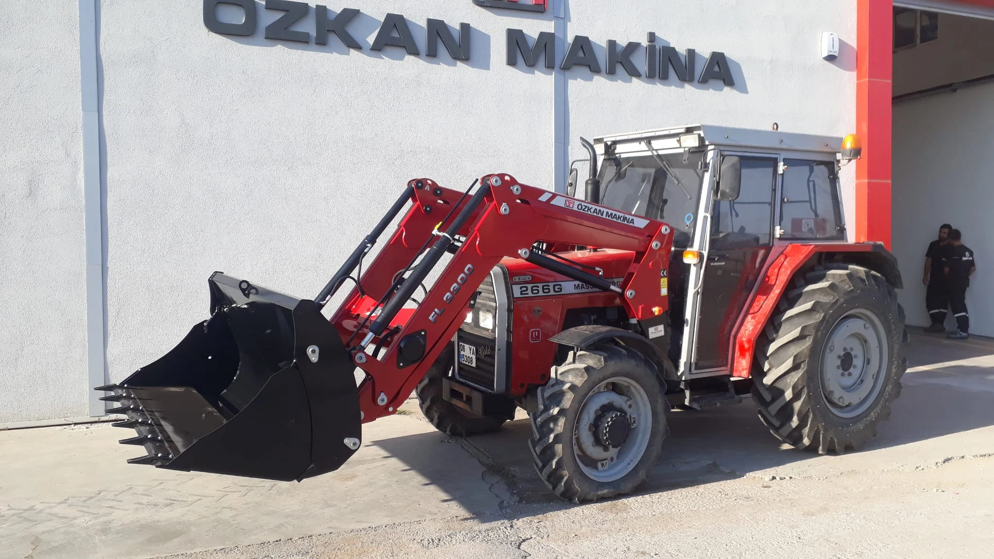 Massey Ferguson 266 G Özkan Makina uygulama 1