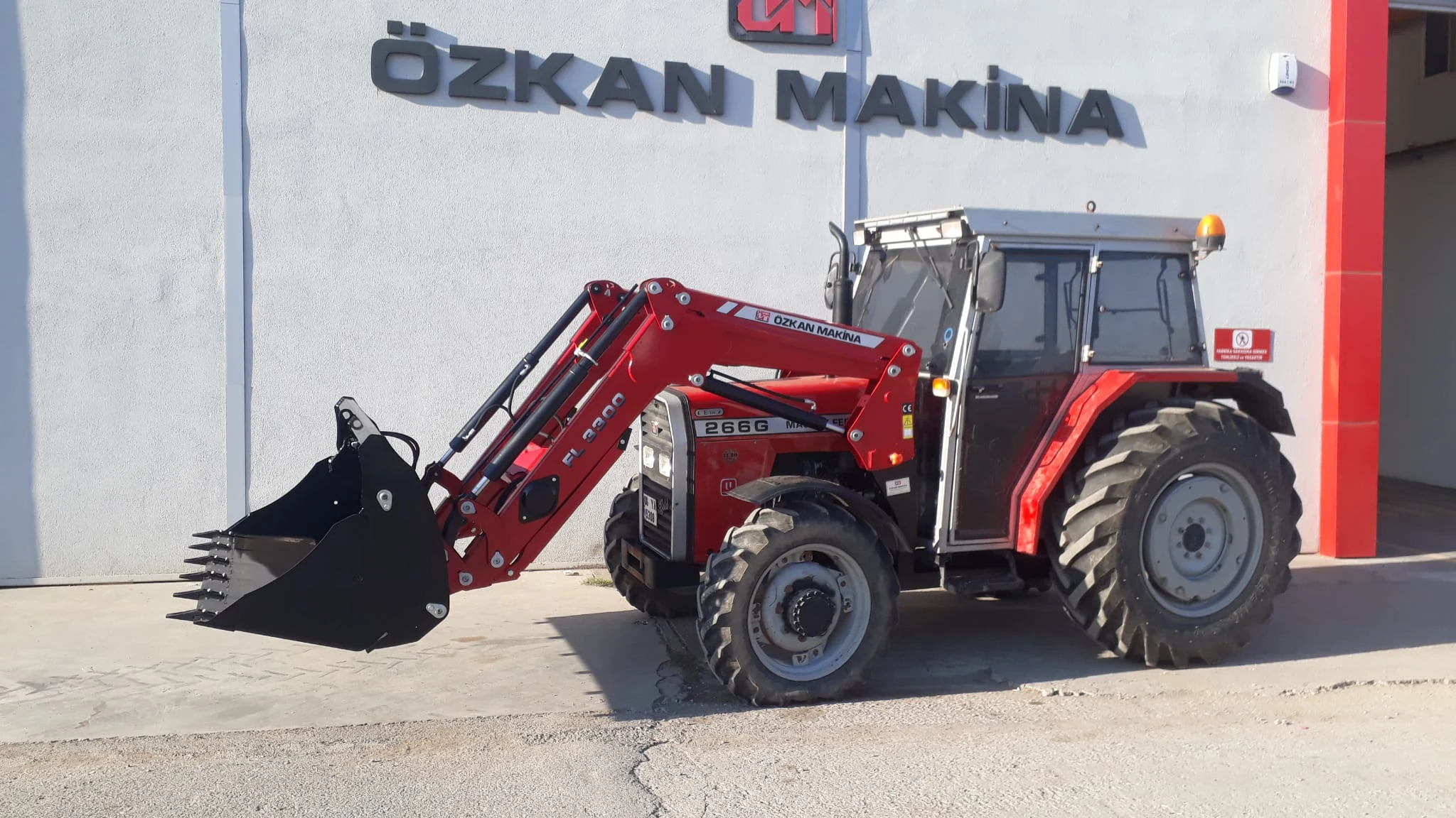 Massey Ferguson 266 G Özkan Makina uygulama 2