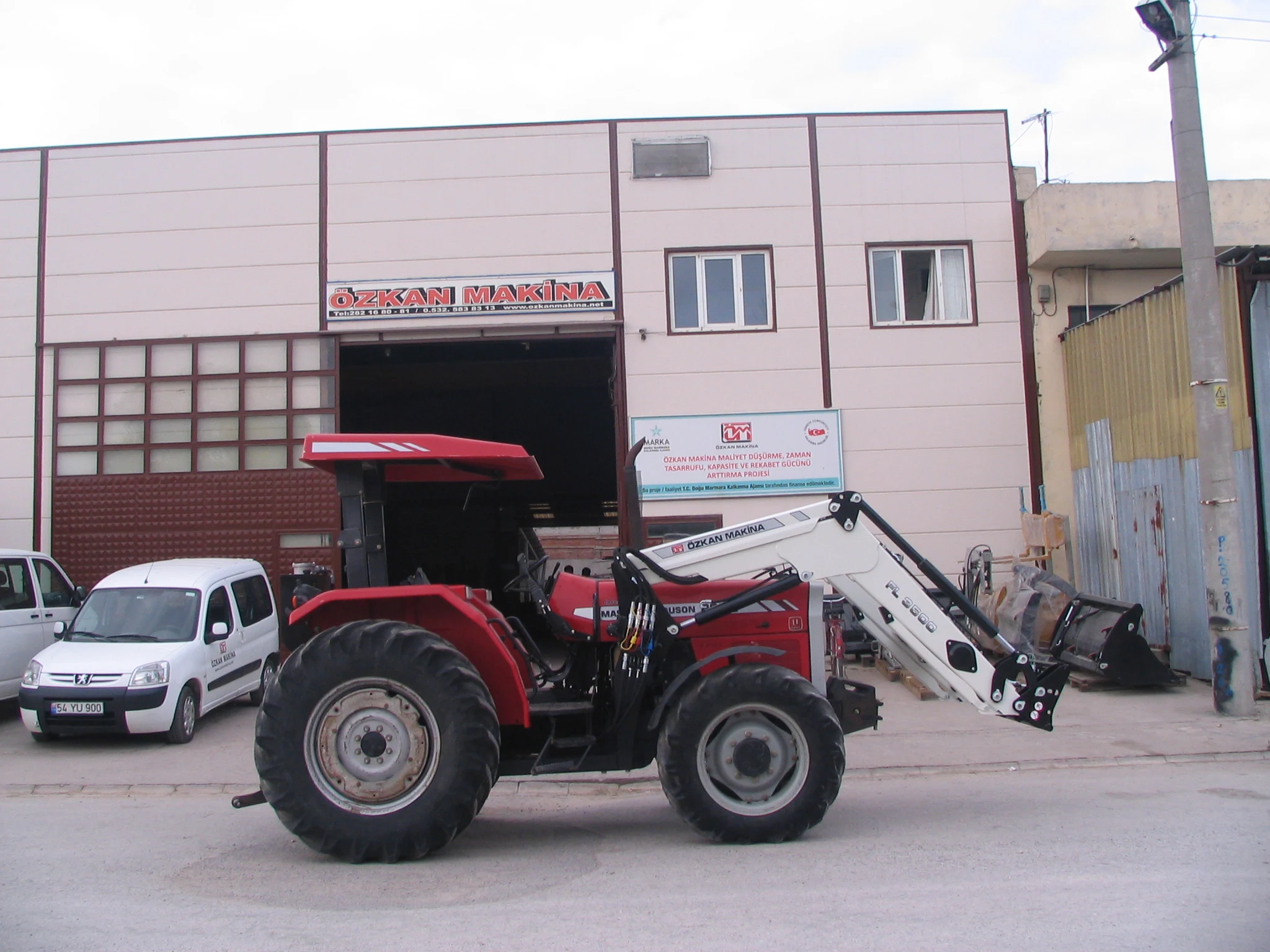 Massey Ferguson 286 Özkan Makina uygulama 1