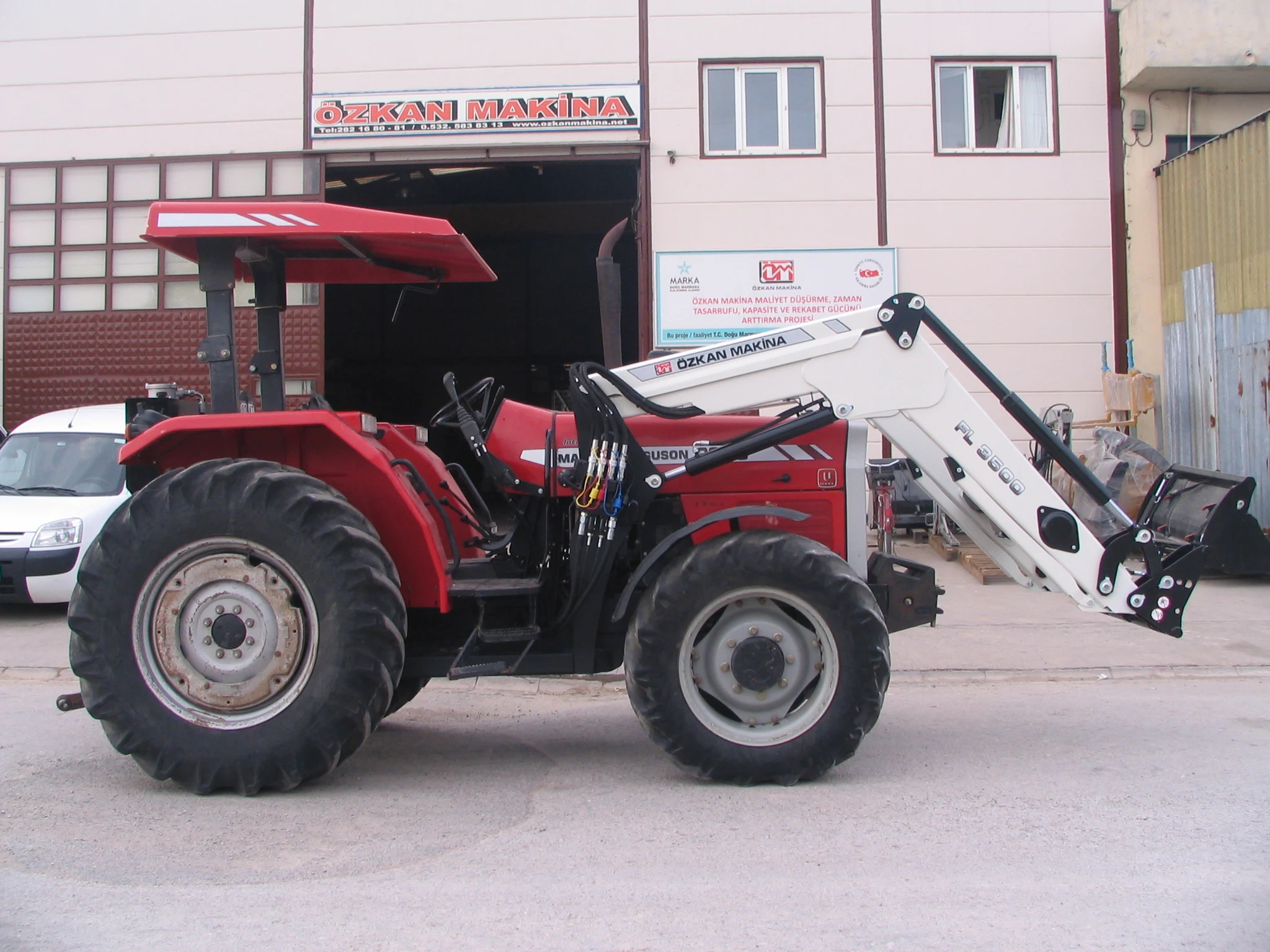 Massey Ferguson 286 Özkan Makina uygulama 2