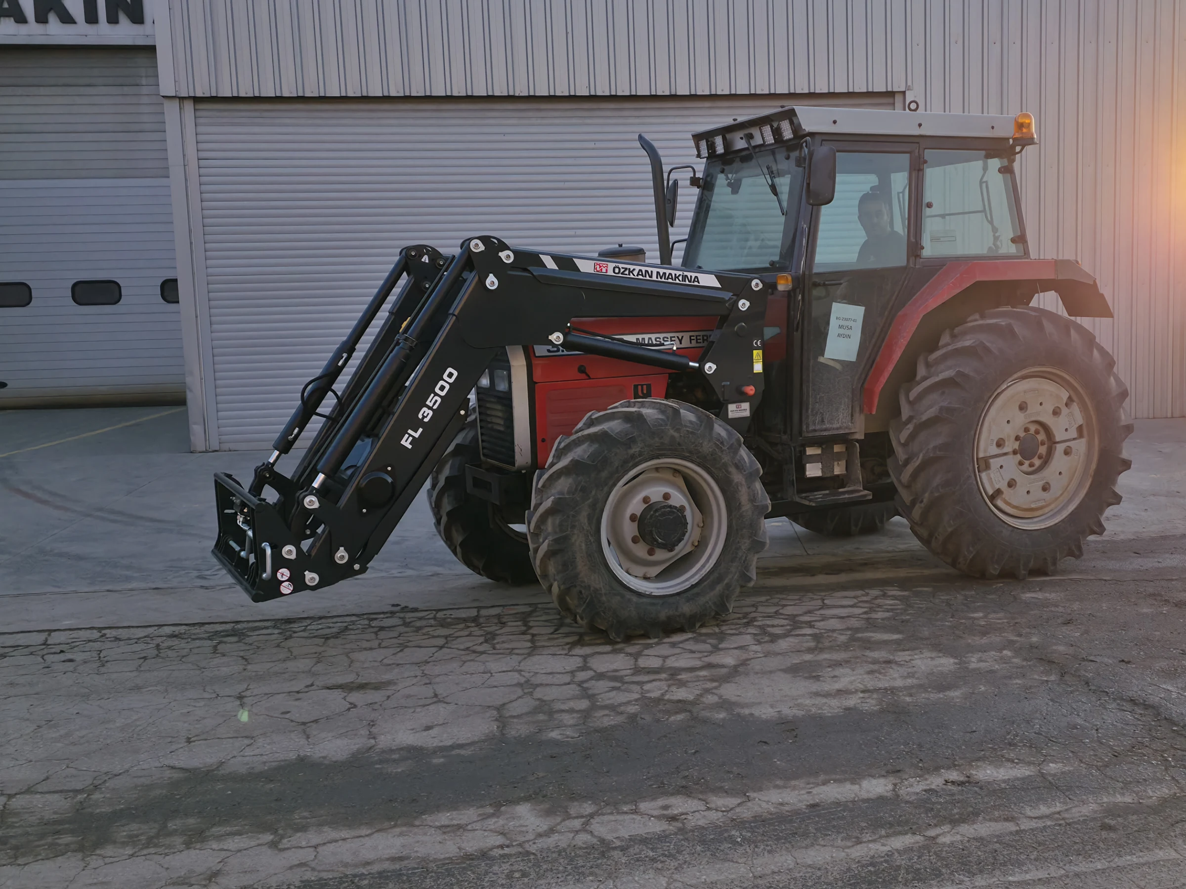 Massey Ferguson 3.085D Özkan Makina uygulama 19