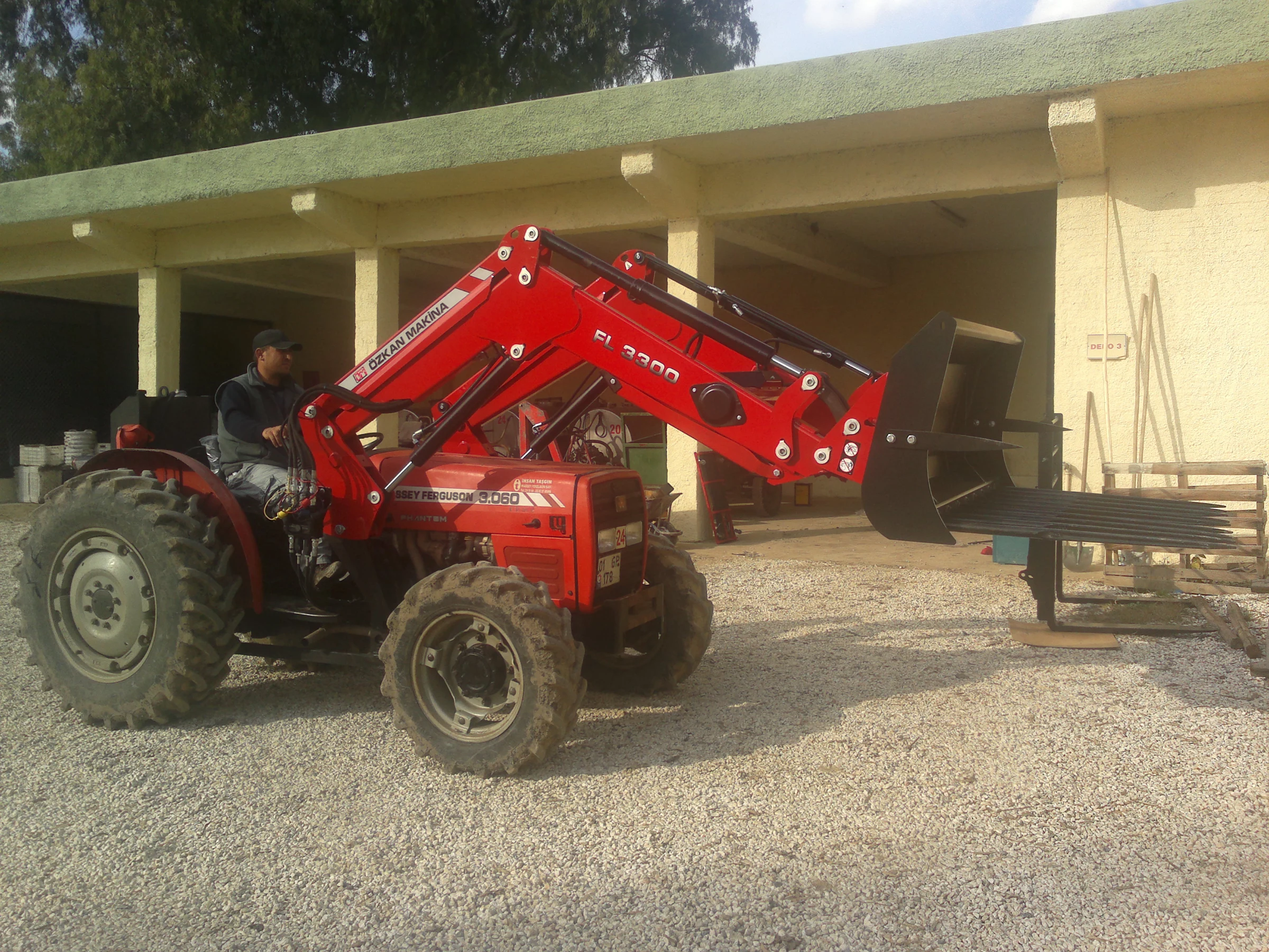 Massey Ferguson 3060 Özkan Makina uygulama 1