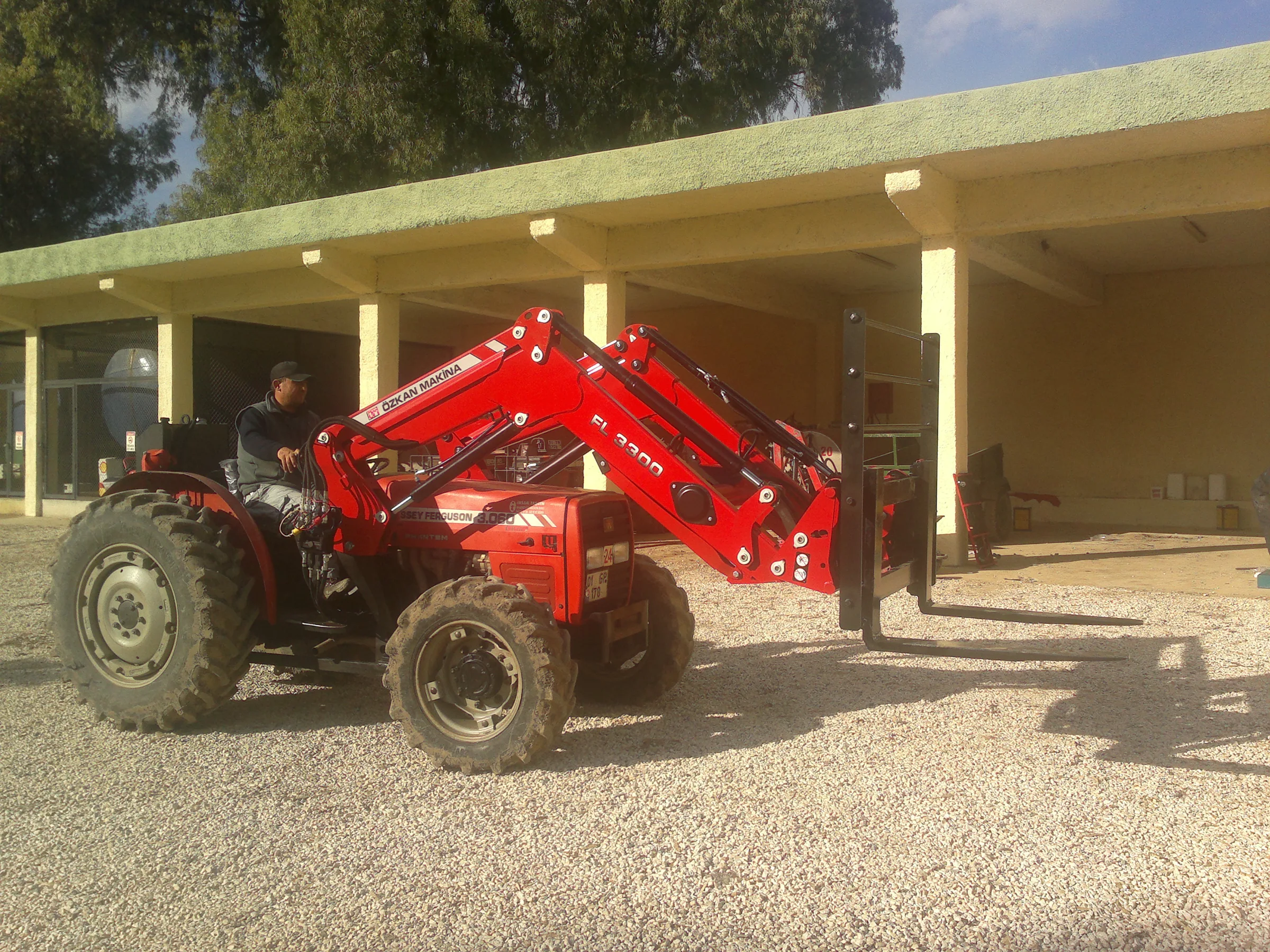 Massey Ferguson 3060 Özkan Makina uygulama 3