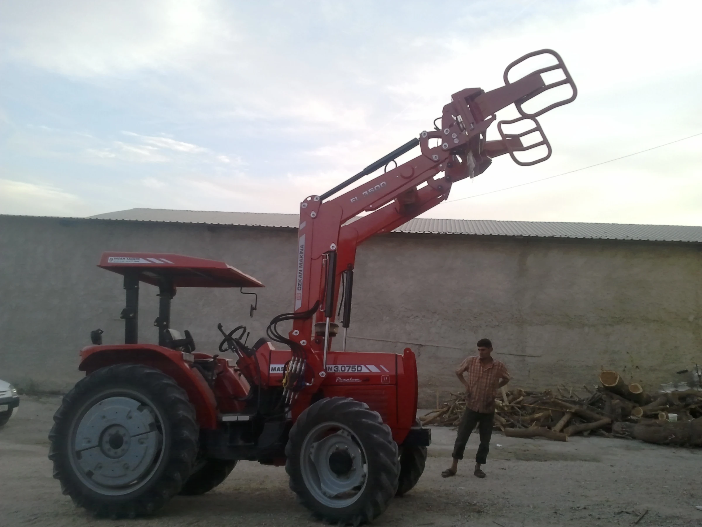 Massey Ferguson 3075 Özkan Makina uygulama 3