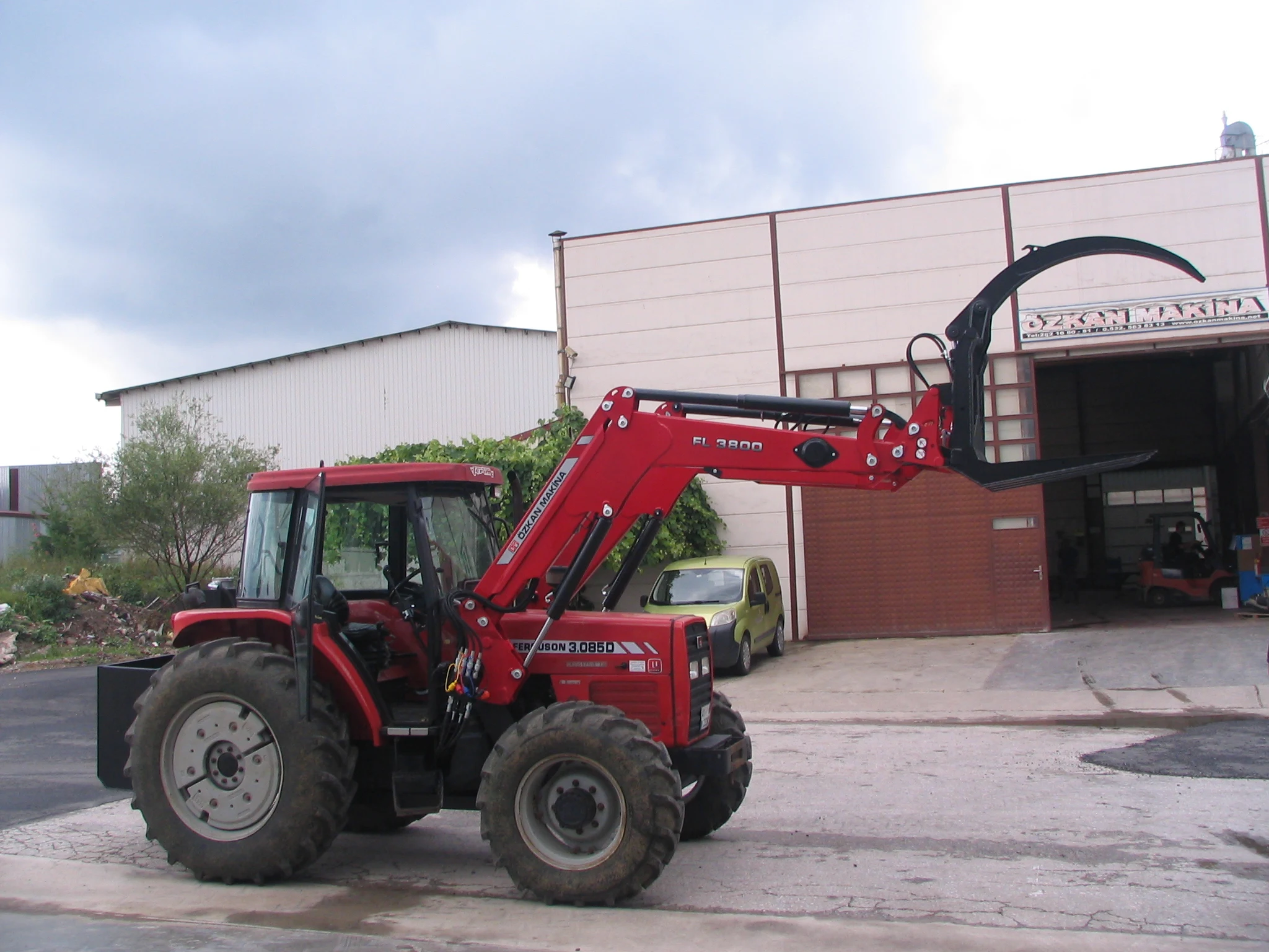 Massey Ferguson 3085 Özkan Makina uygulama 2