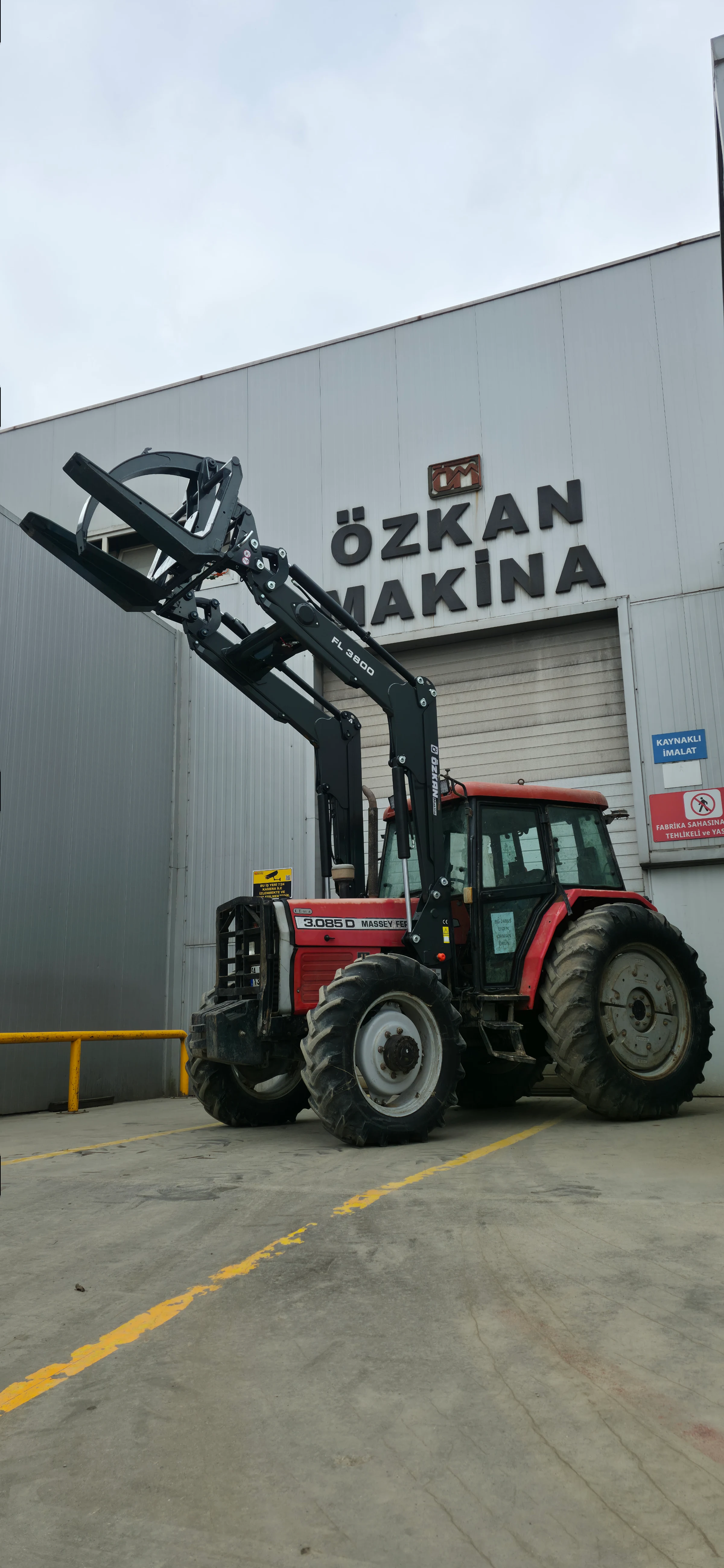 Massey Ferguson 3.085D Özkan Makina uygulama 1