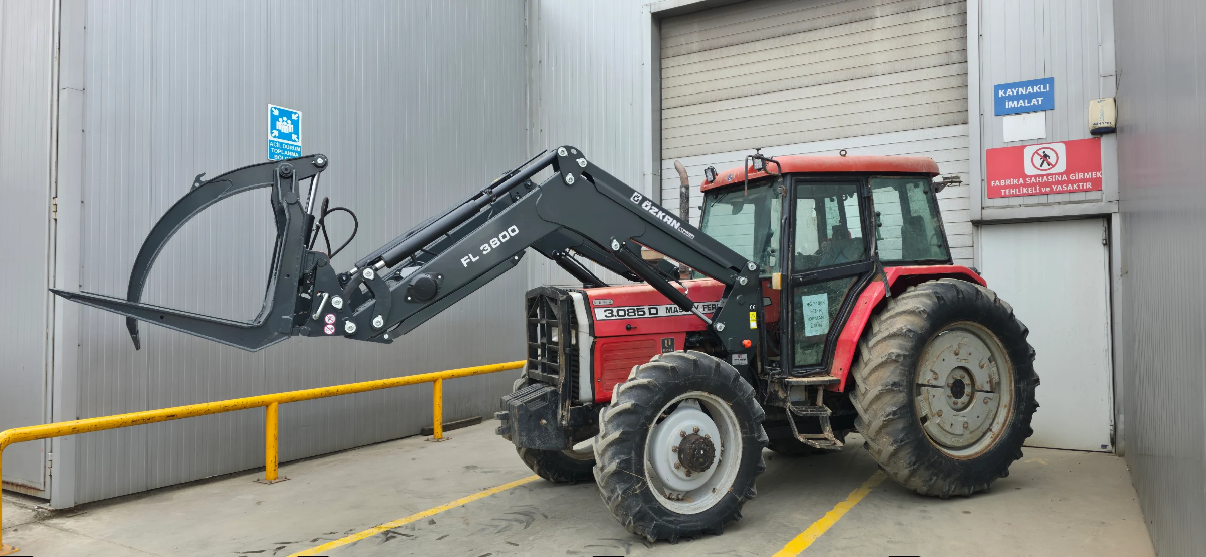 Massey Ferguson 3.085D Özkan Makina uygulama 17