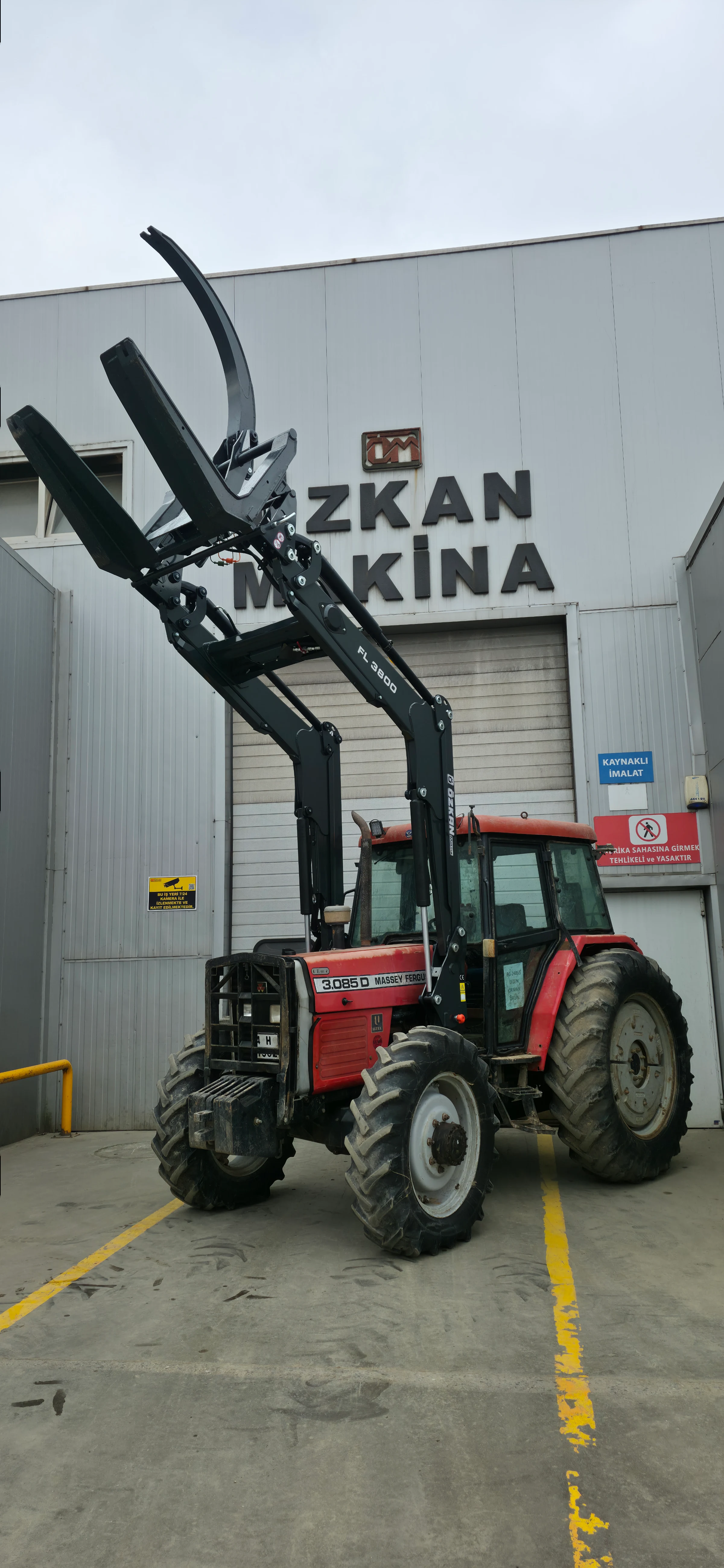 Massey Ferguson 3.085D Özkan Makina uygulama 2