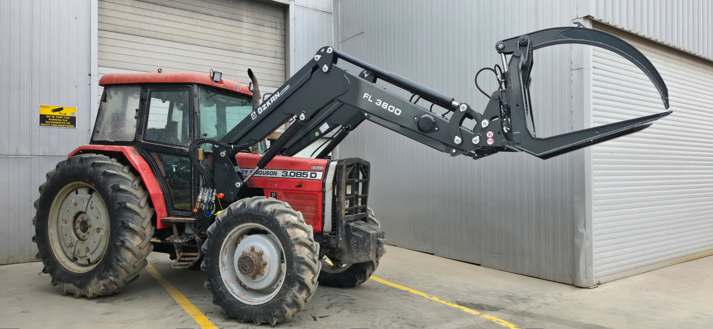 Massey Ferguson 3.085D Özkan Makina uygulama 5