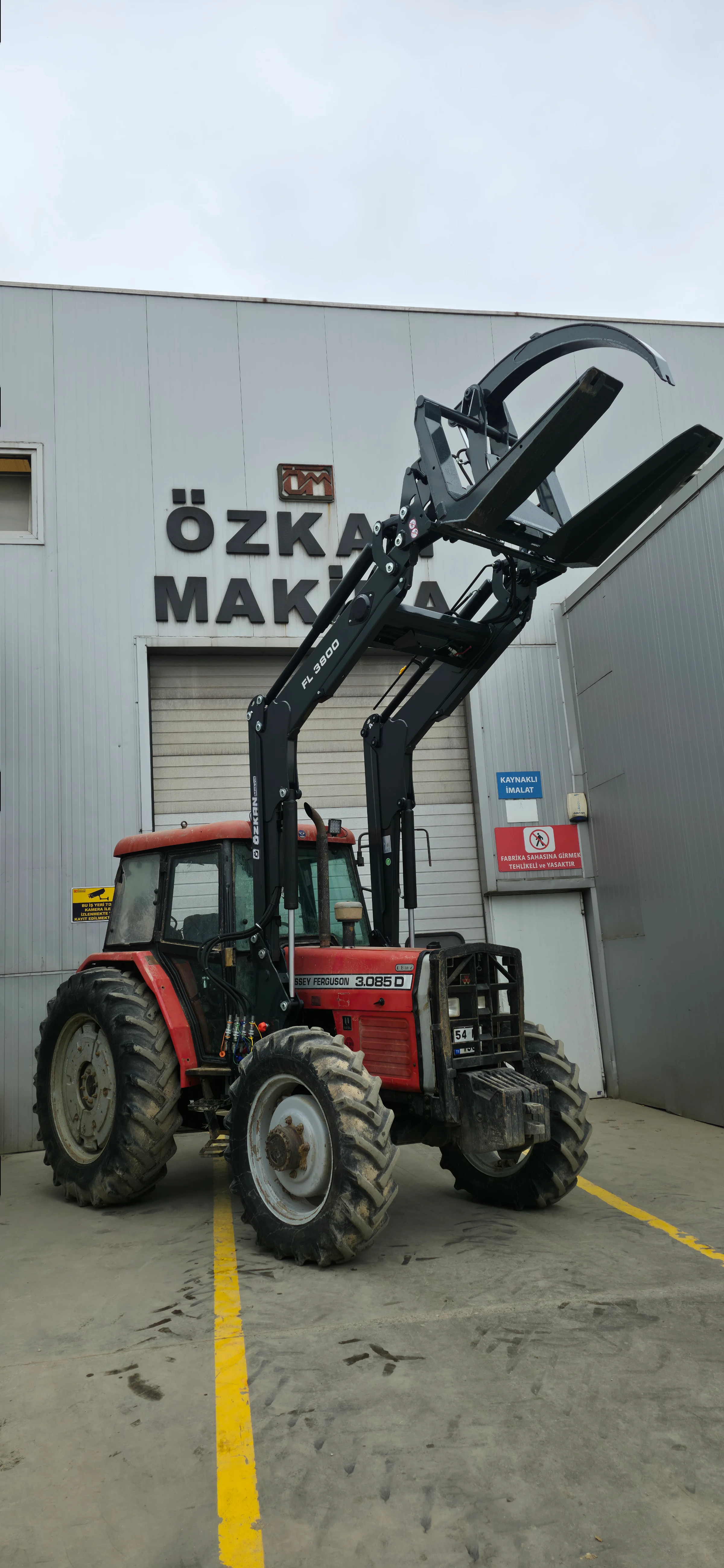 Massey Ferguson 3.085D Özkan Makina uygulama 6