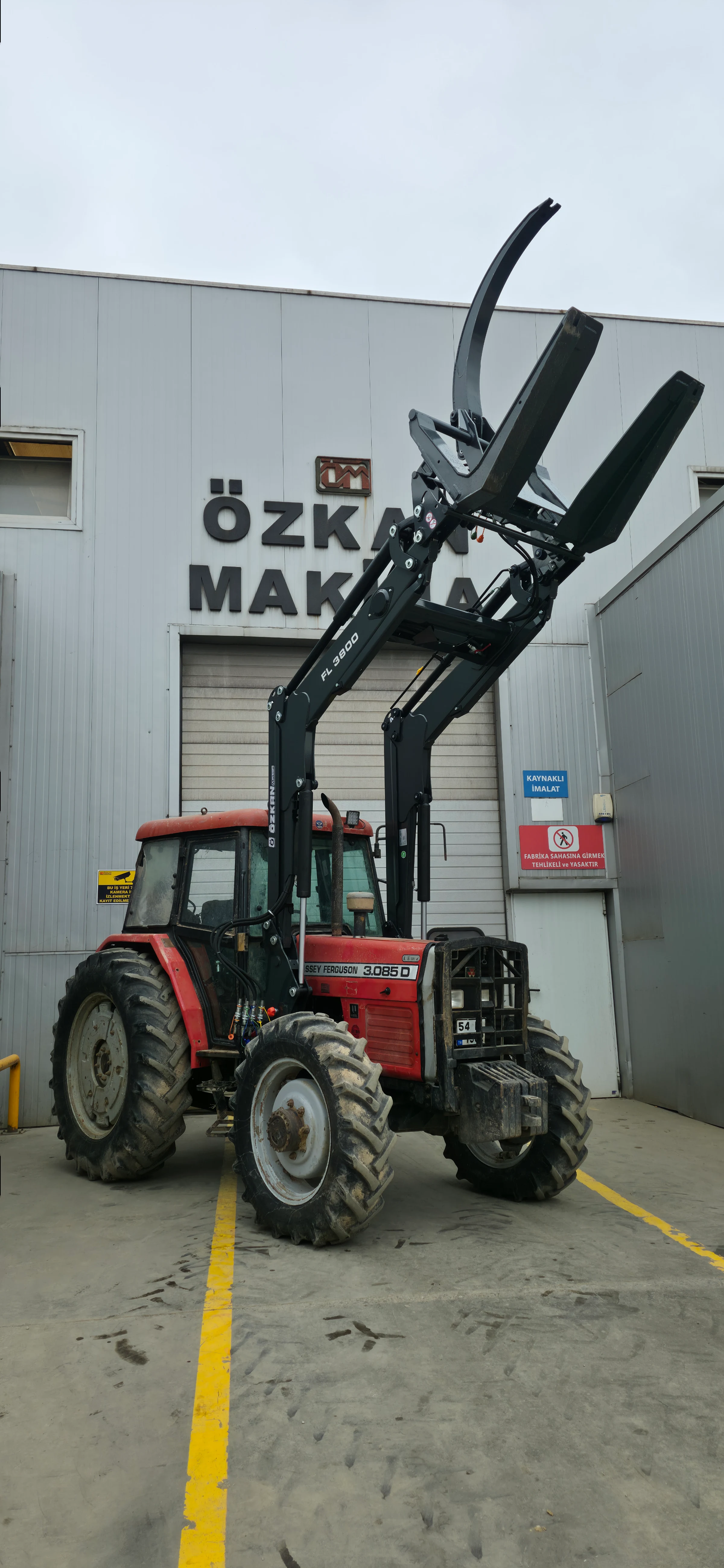 Massey Ferguson 3.085D Özkan Makina uygulama 7