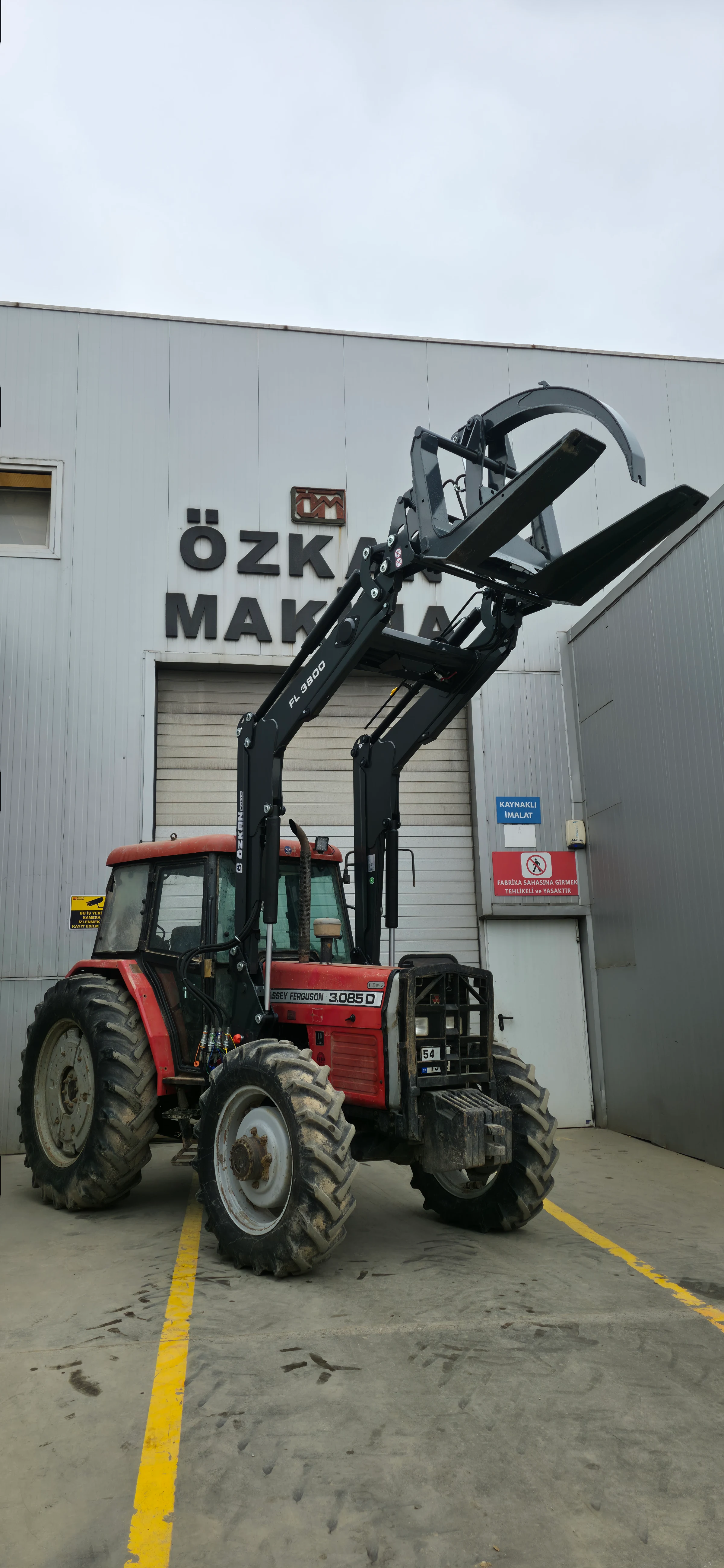 Massey Ferguson 3.085D Özkan Makina uygulama 8