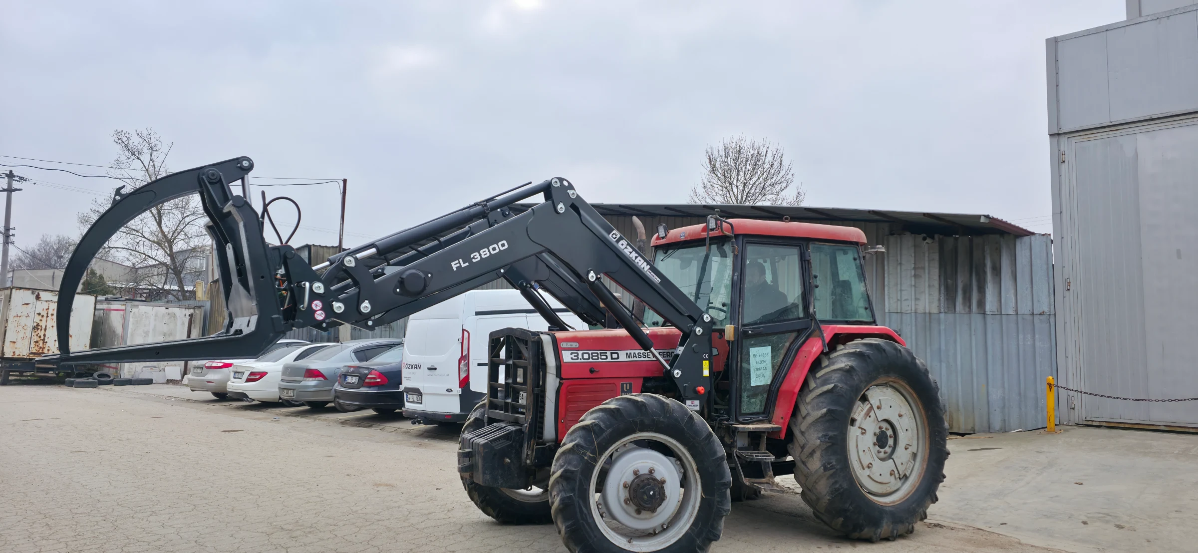 Massey Ferguson 3.085D Özkan Makina uygulama 9