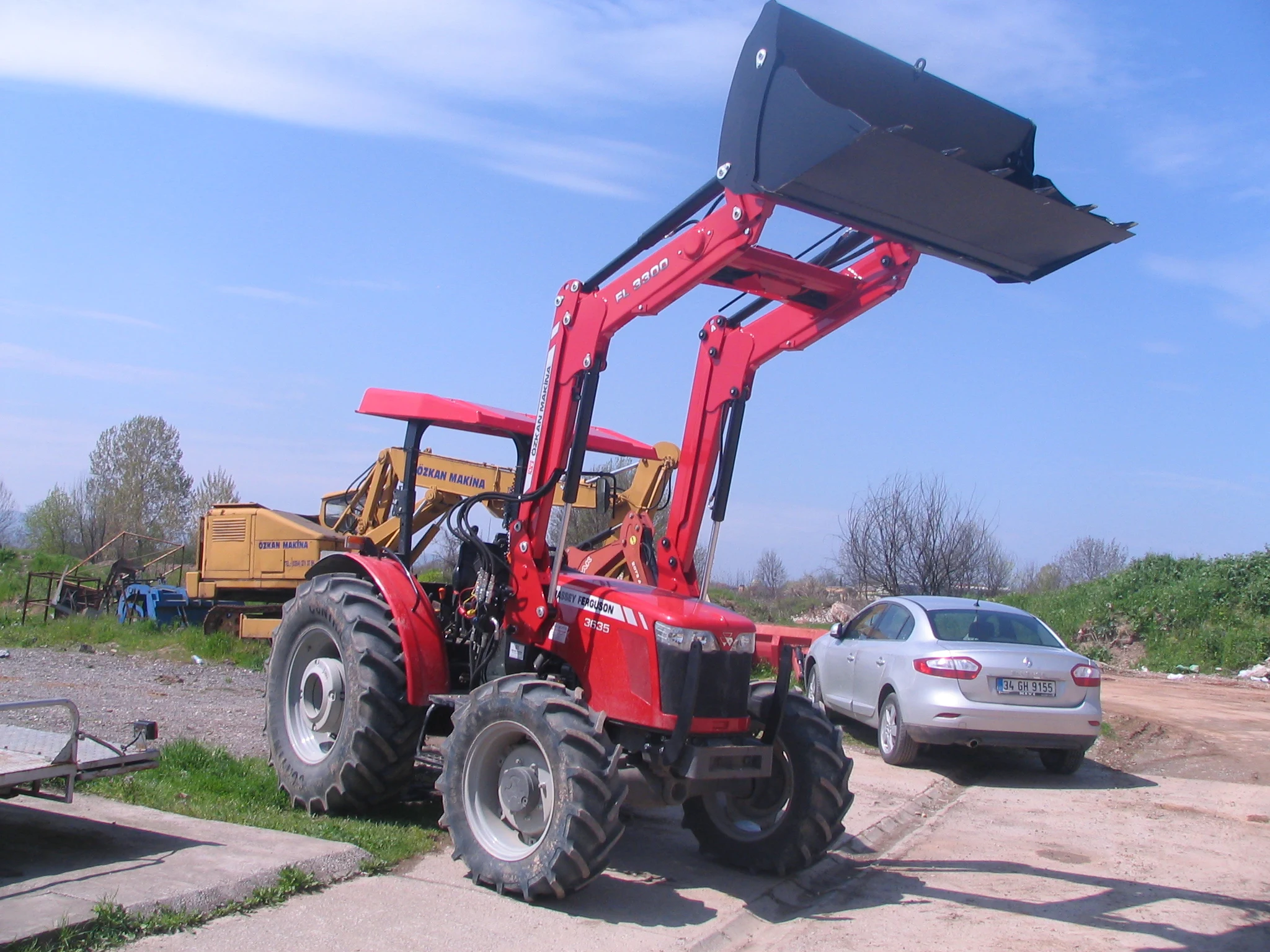 Massey Ferguson 3635 Özkan Makina uygulama 15