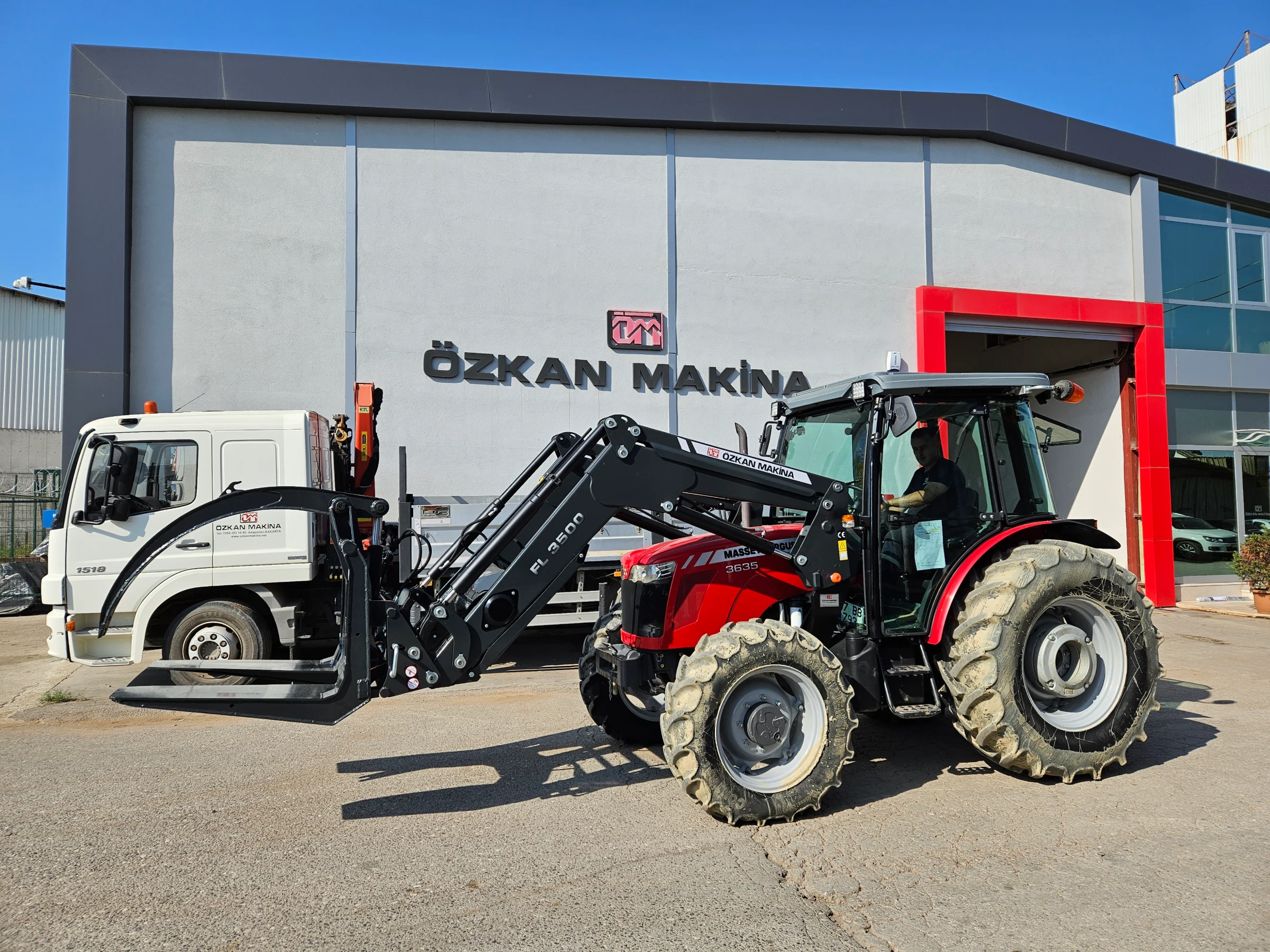 Massey Ferguson 3635 Özkan Makina uygulama 1
