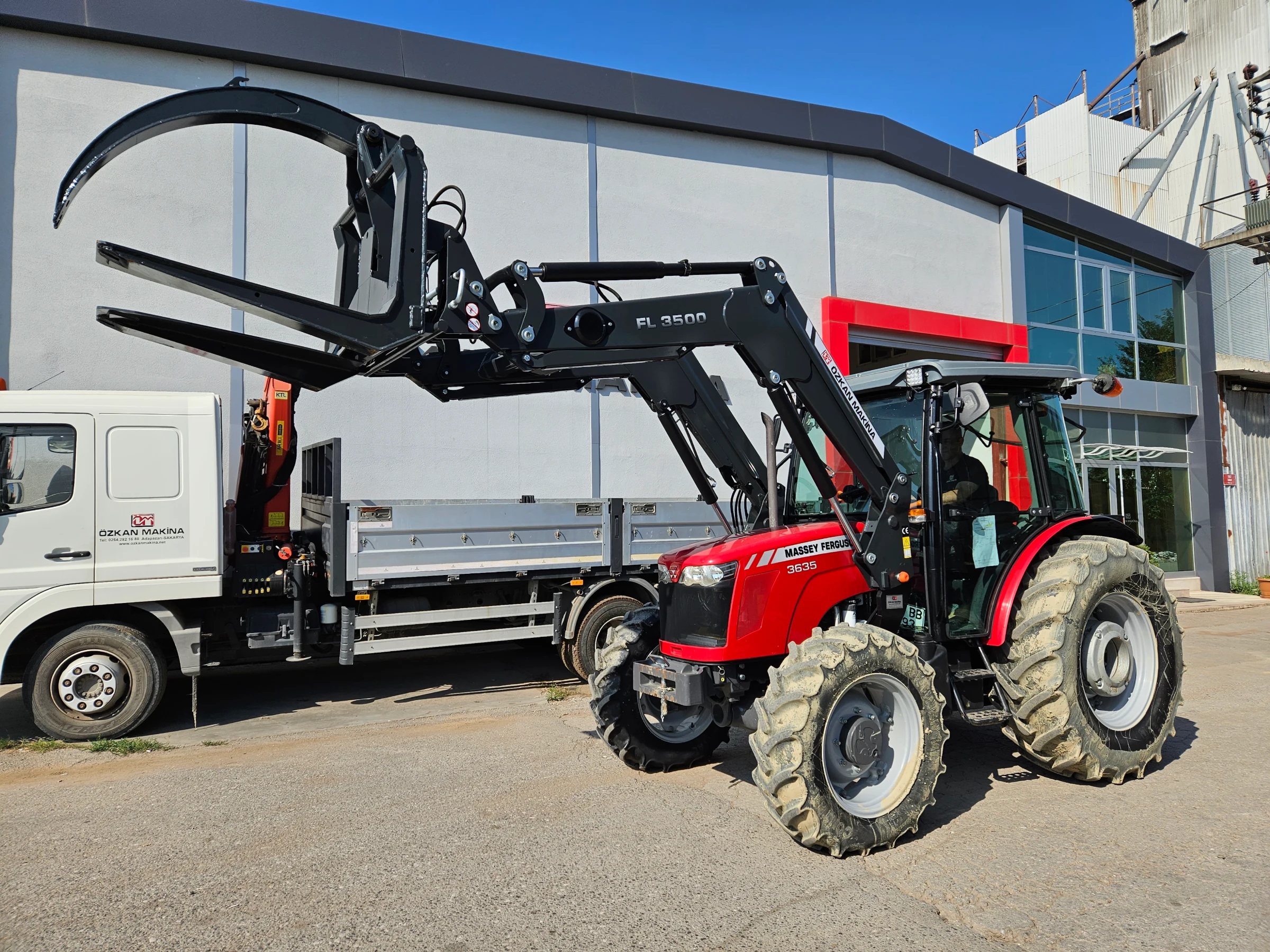 Massey Ferguson 3635 Özkan Makina uygulama 4