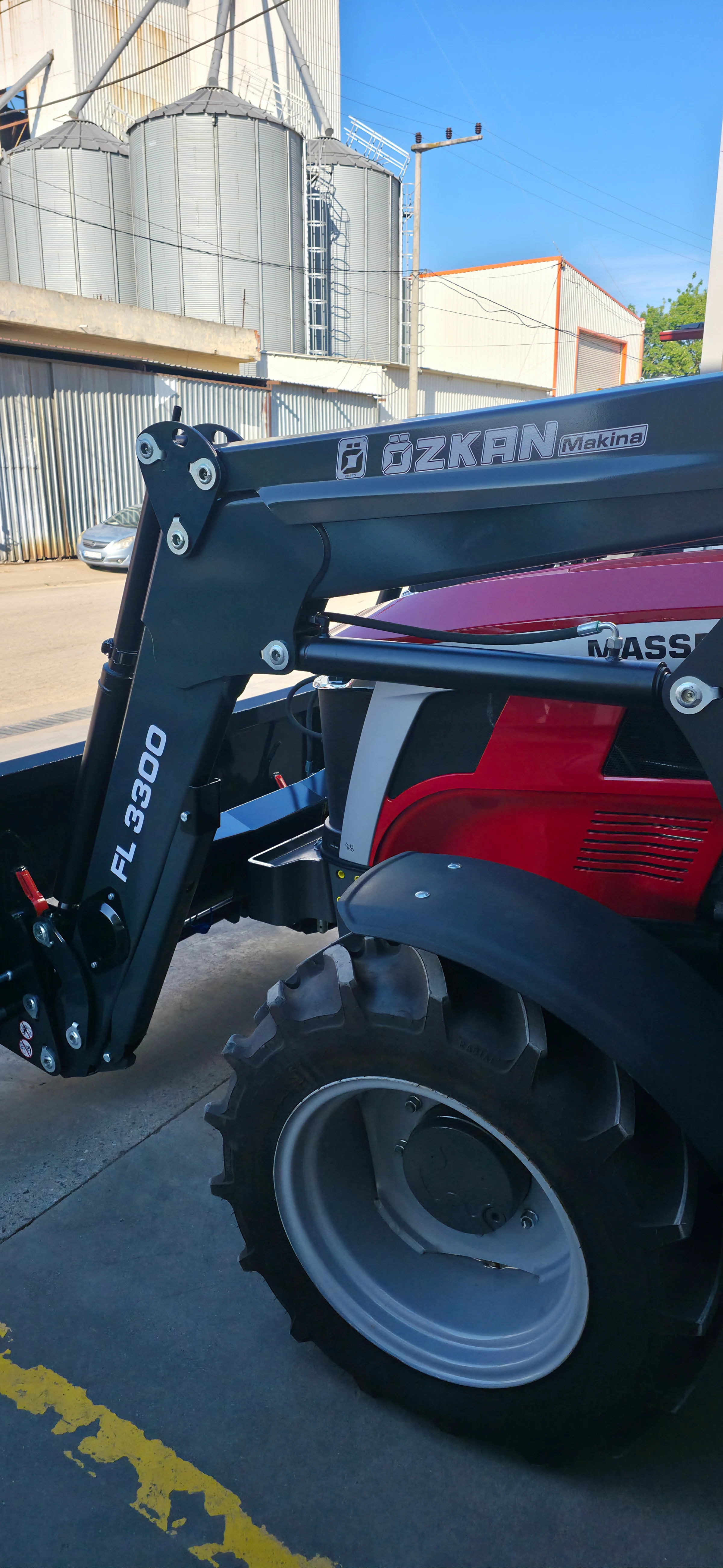 Massey Ferguson 3FR.75 Özkan Makina uygulama 1