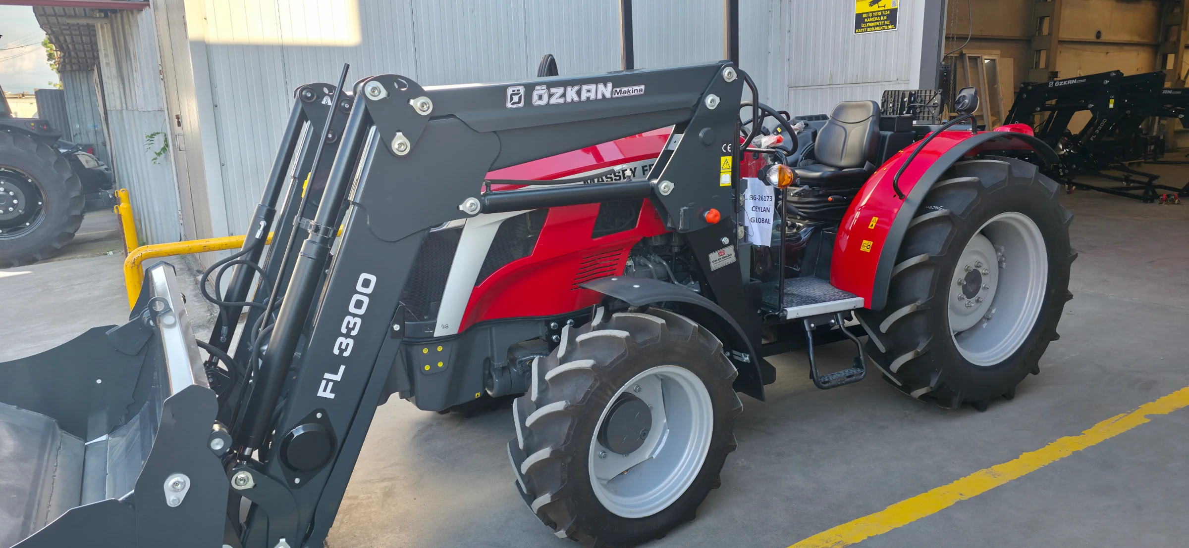 Massey Ferguson 3FR.75 Özkan Makina uygulama 2