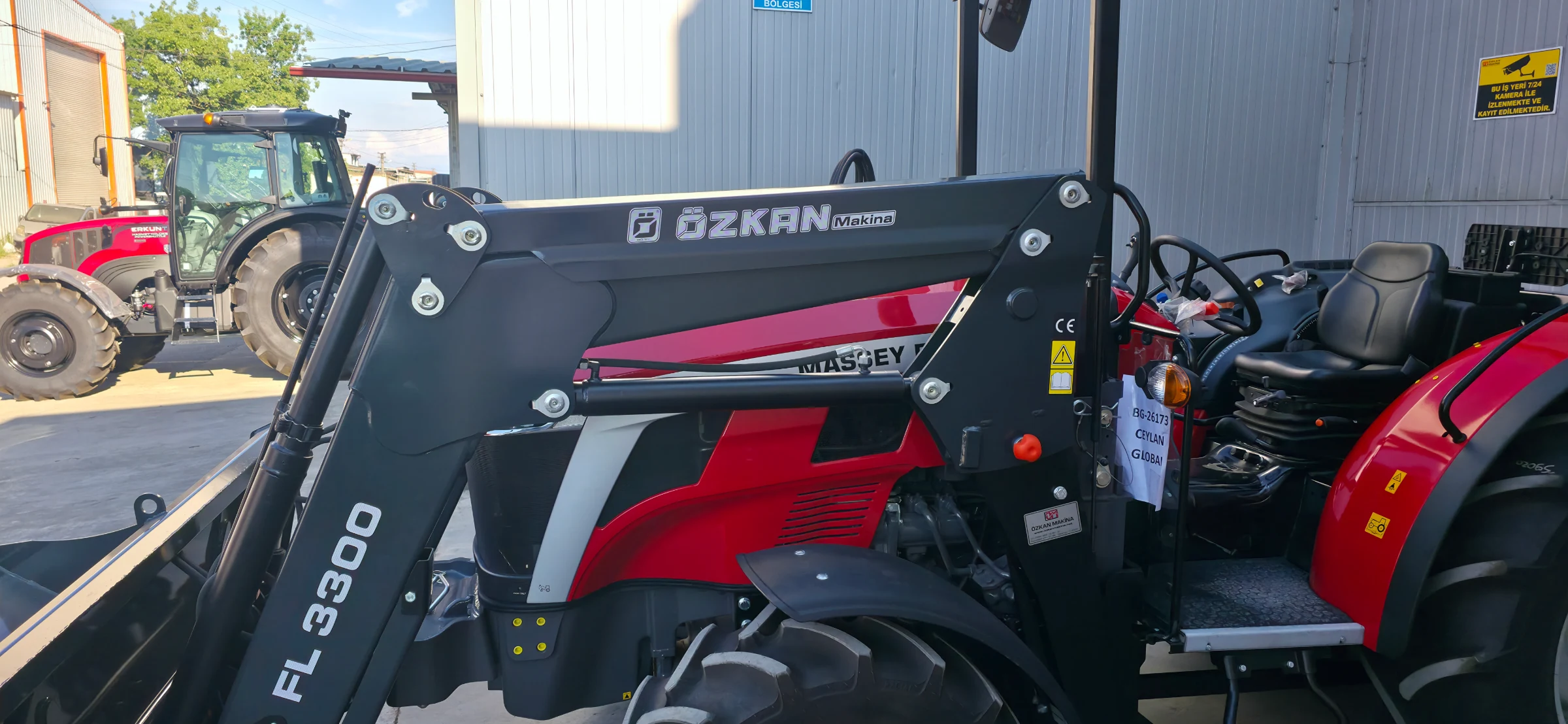 Massey Ferguson 3FR.75 Özkan Makina uygulama 3