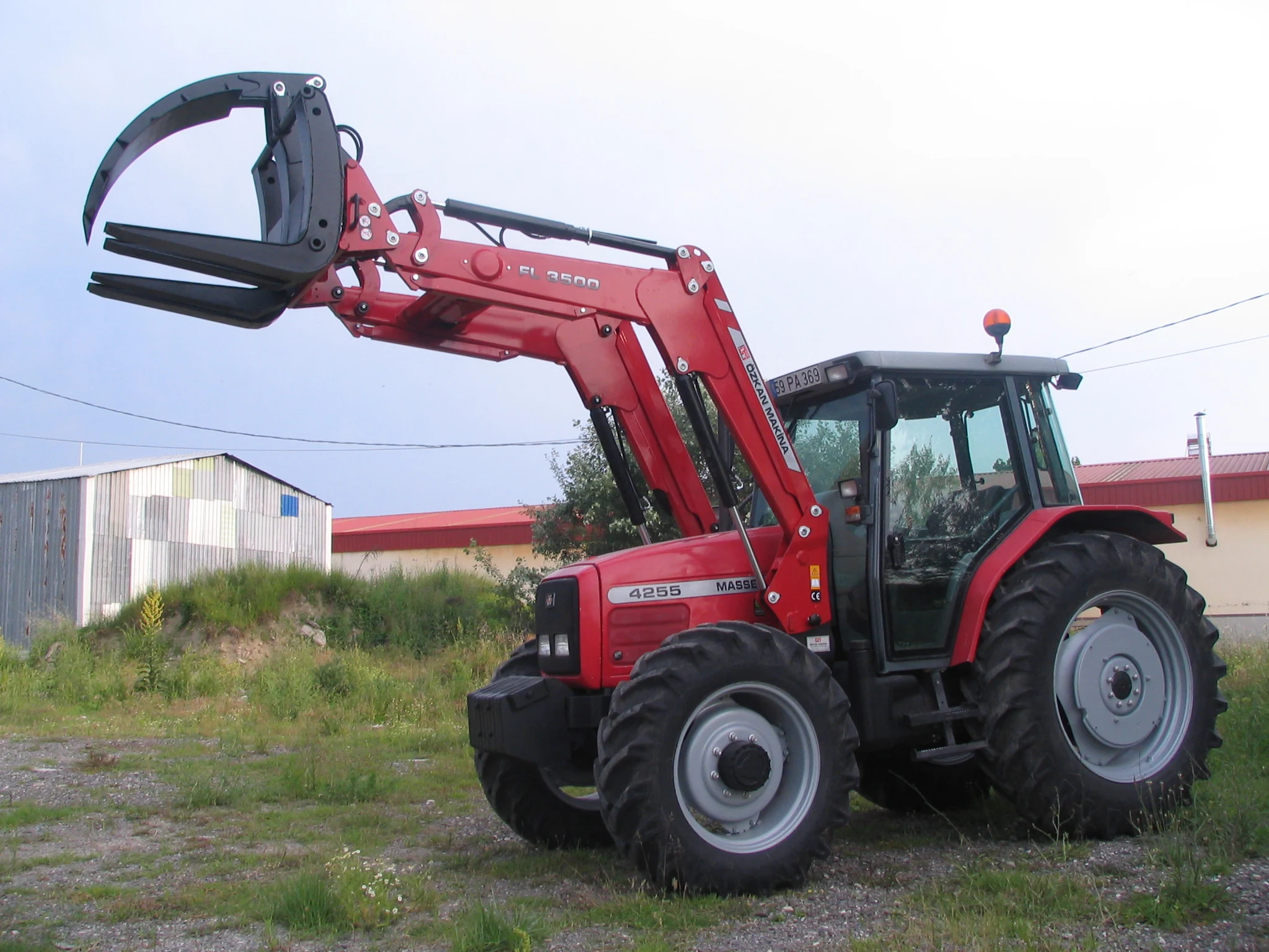 Massey Ferguson 4255 Özkan Makina uygulama 3