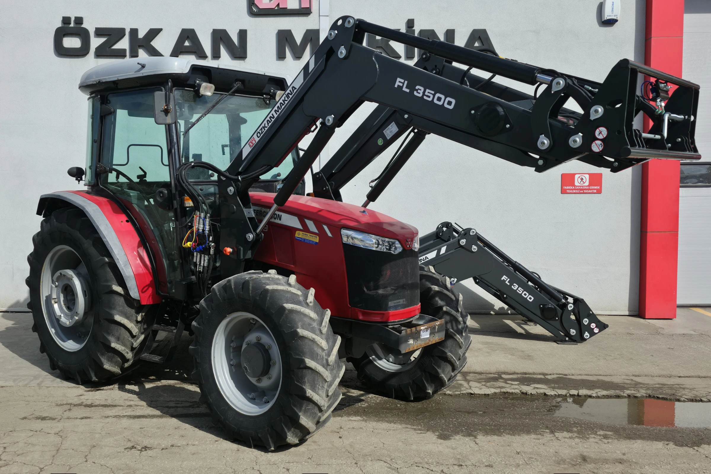 Massey Ferguson 4709 Özkan Makina uygulama 1