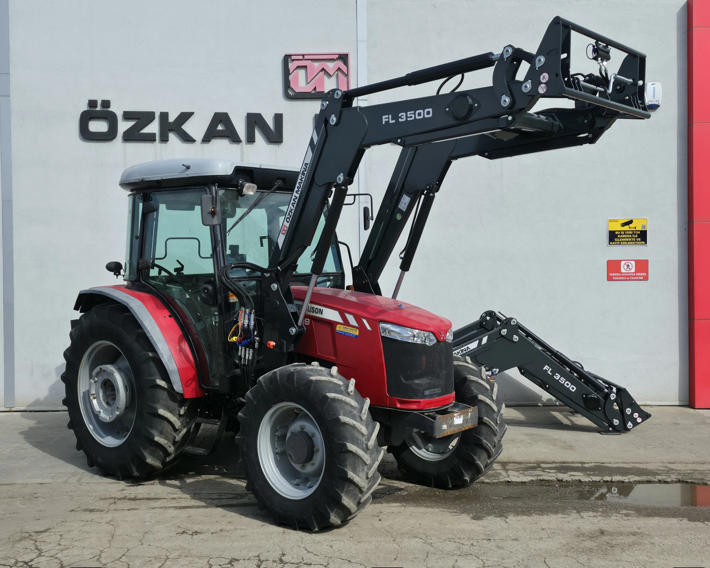 Massey Ferguson 4709 Özkan Makina uygulama 2