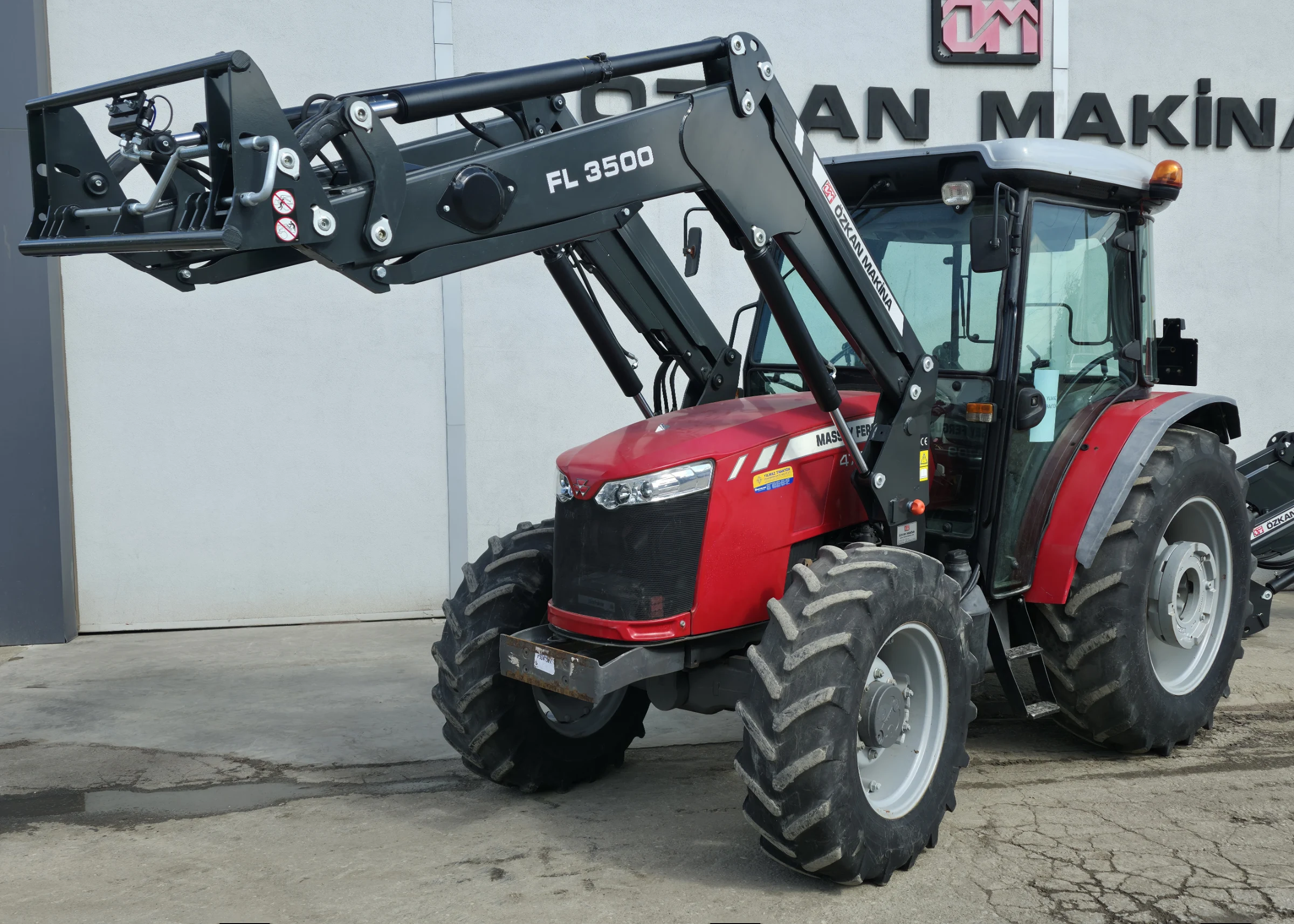 Massey Ferguson 4709 Özkan Makina uygulama 6