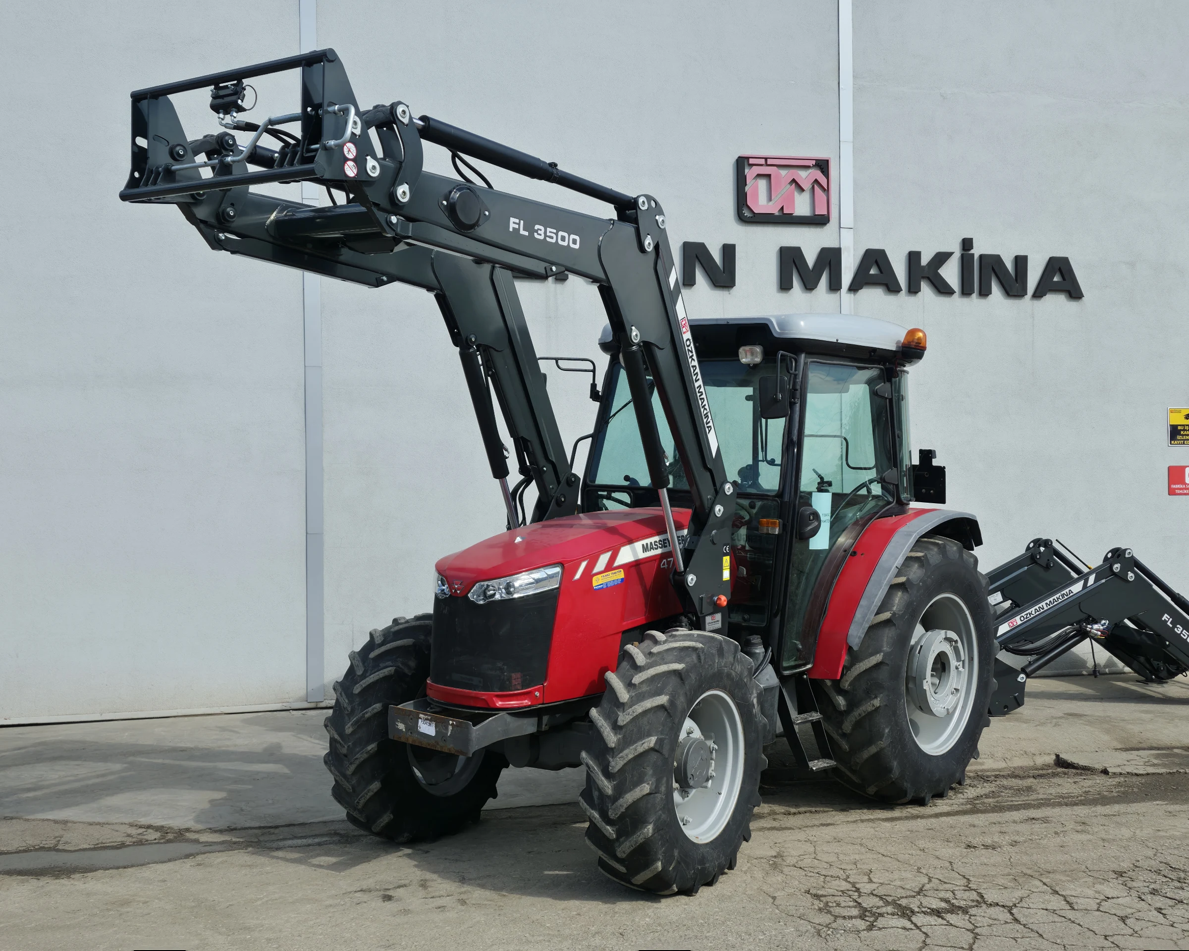 Massey Ferguson 4709 Özkan Makina uygulama 7